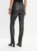 Vegan Leather Straight Leg Pants sold by Melanie Lyne