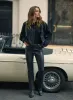 Vegan Leather Straight Leg Pants sold by Melanie Lyne