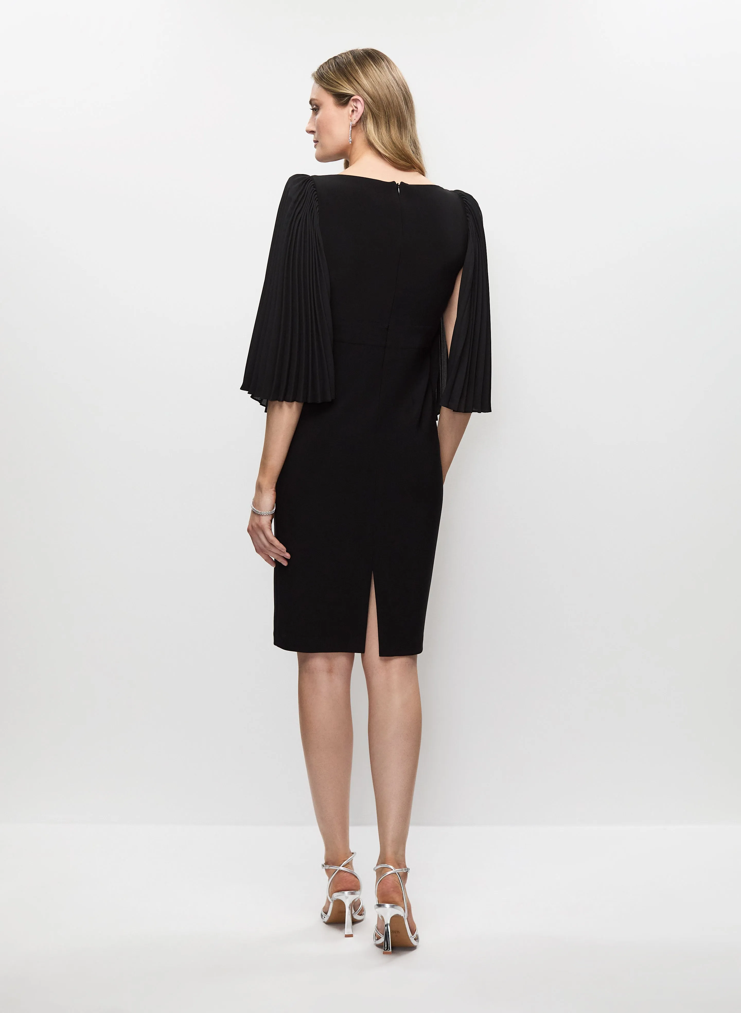 Joseph Ribkoff - Sheer Detail Dress sold by Melanie Lyne product image thumbnail 2