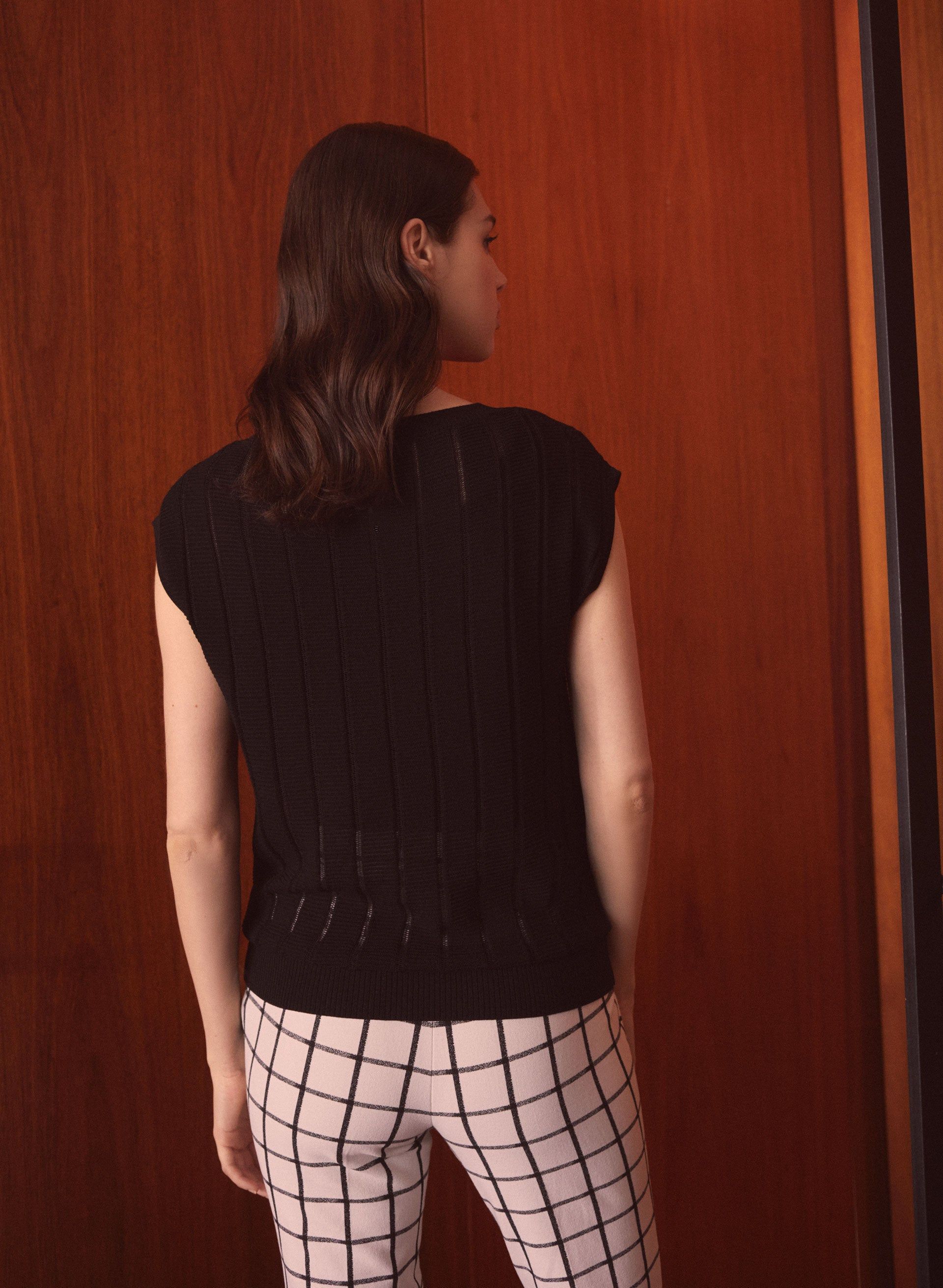 Cap Sleeve Sweater sold by Melanie Lyne product image thumbnail 4