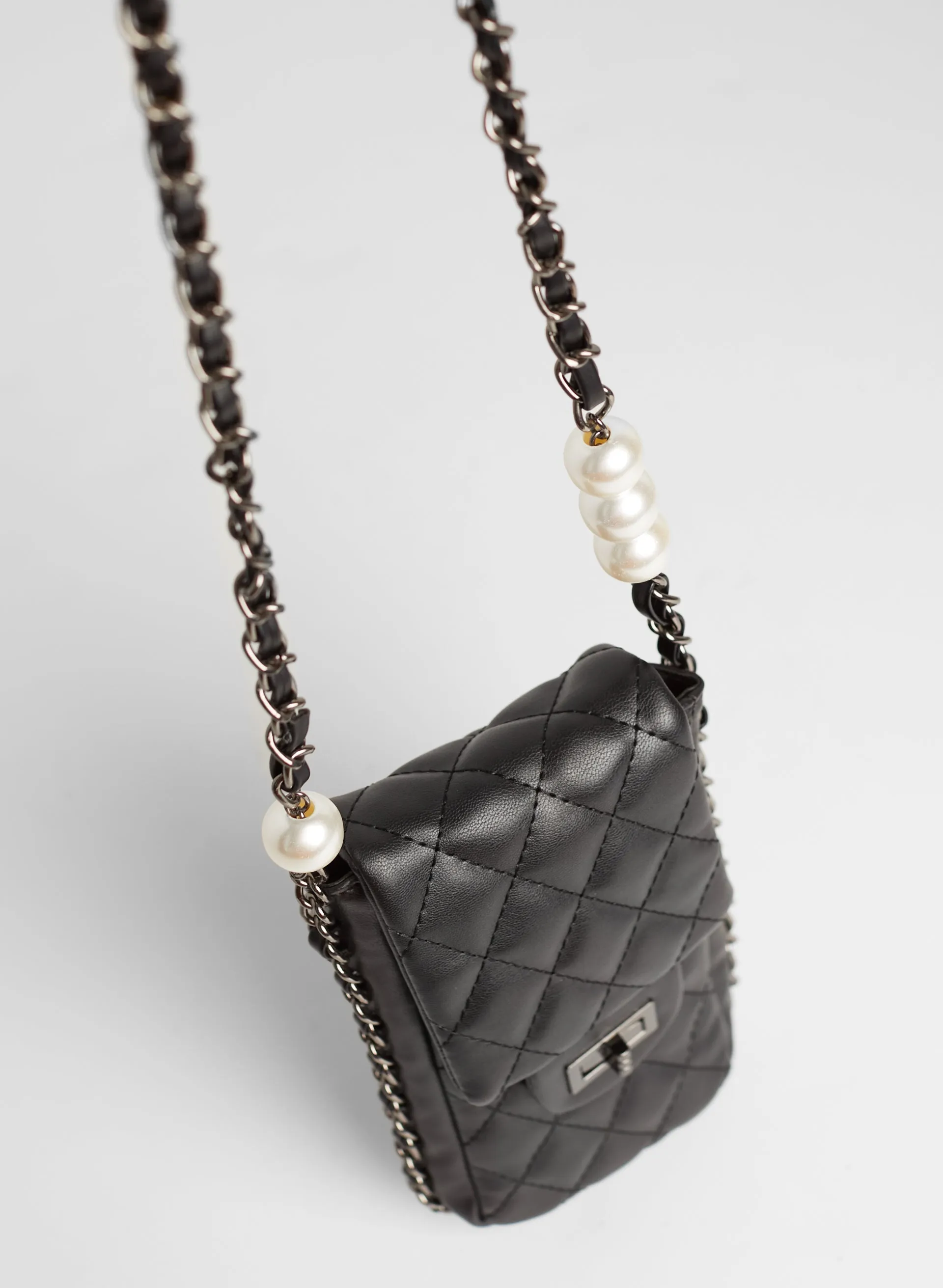 Diamond Quilt Phone Bag sold by Melanie Lyne product image thumbnail 2