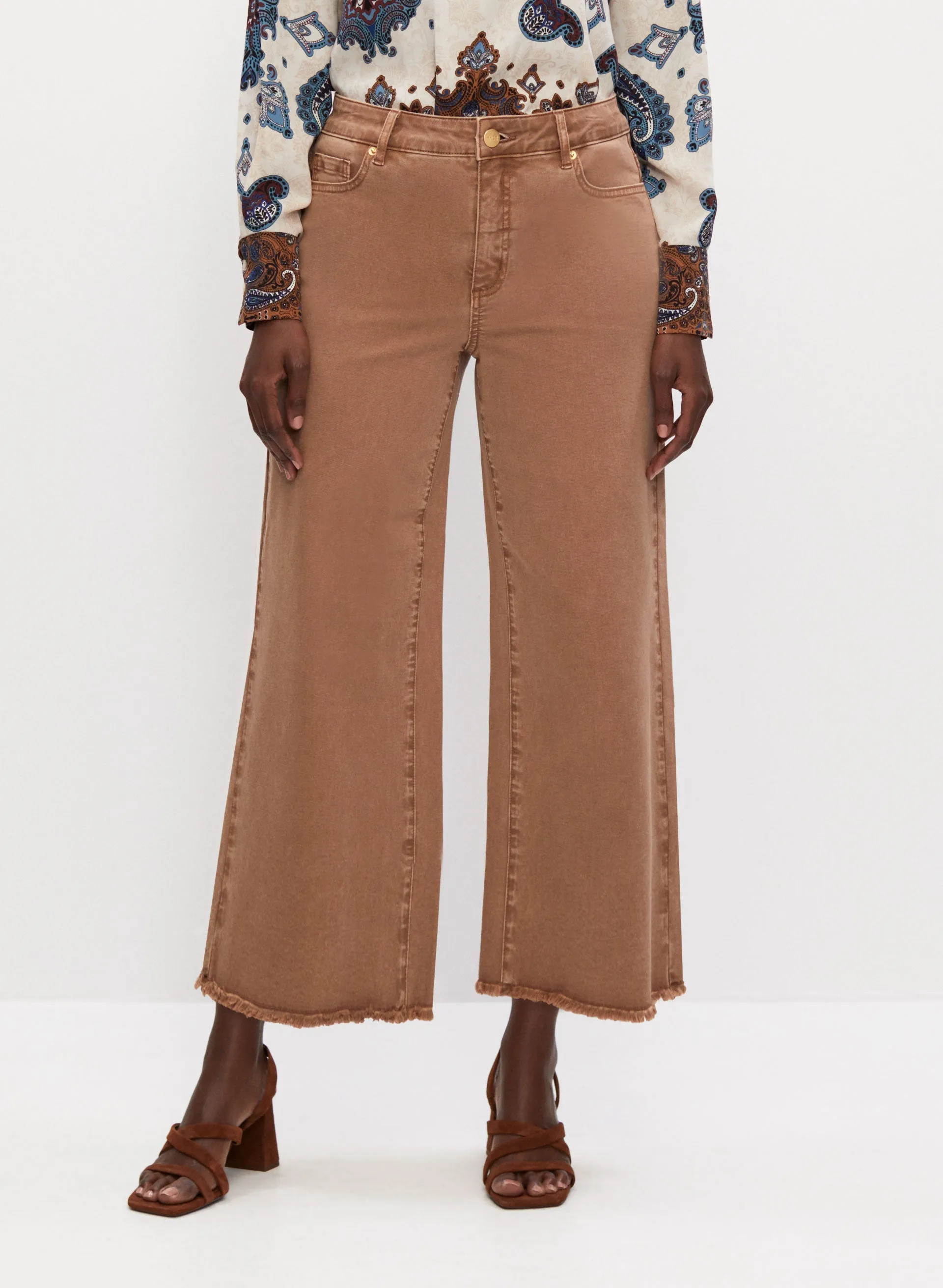 Wide Leg Culotte Jeans sold by Melanie Lyne