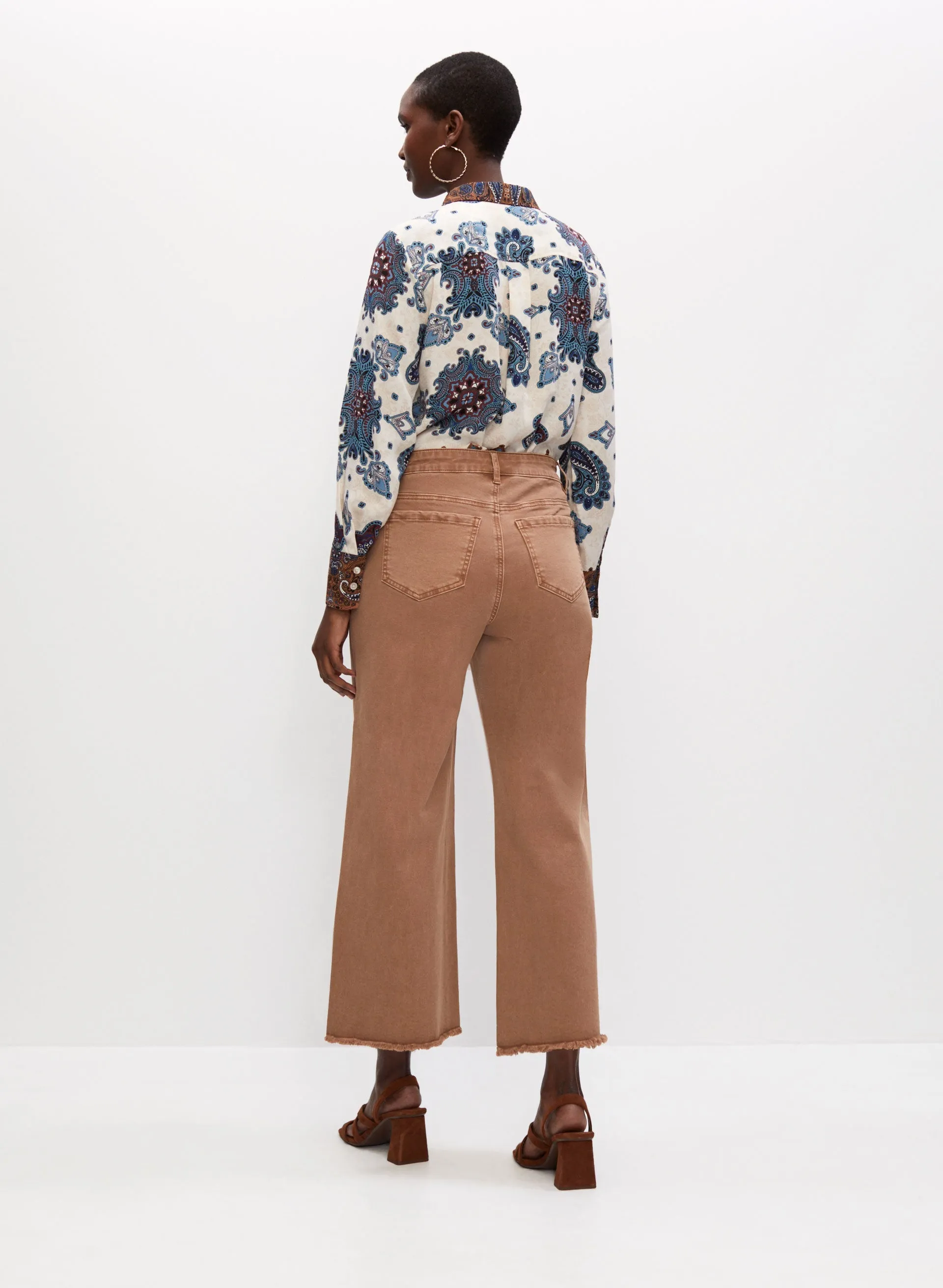 Wide Leg Culotte Jeans sold by Melanie Lyne product image thumbnail 2