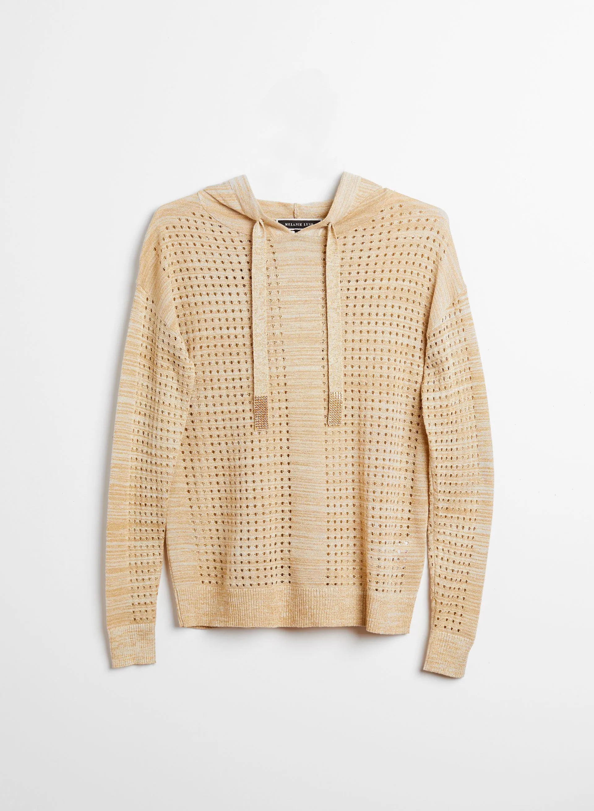 Open Weave Hooded Pullover sold by Melanie Lyne product image thumbnail 5