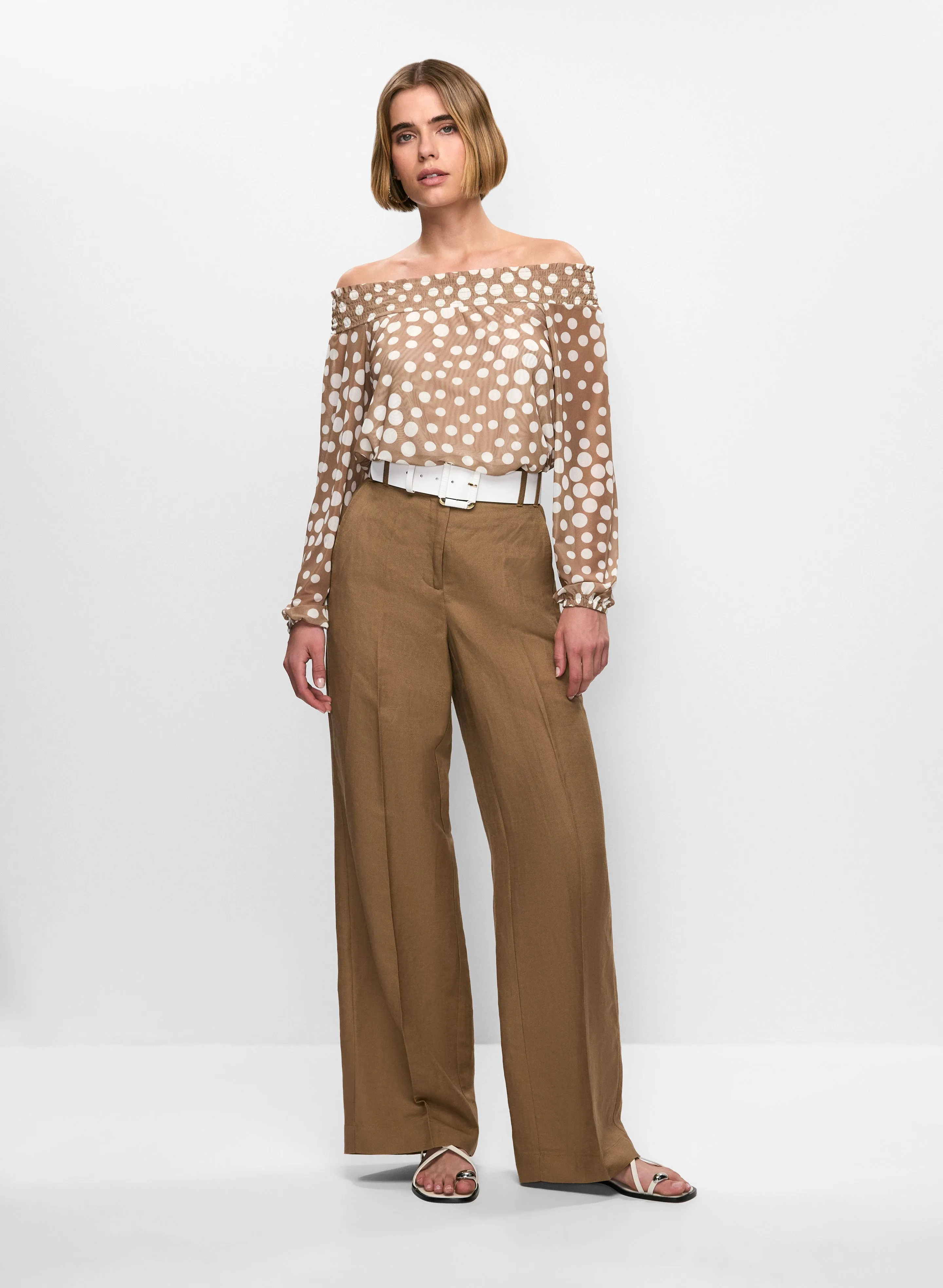 Polka Dot Top & Wide Leg Pants sold by Melanie Lyne