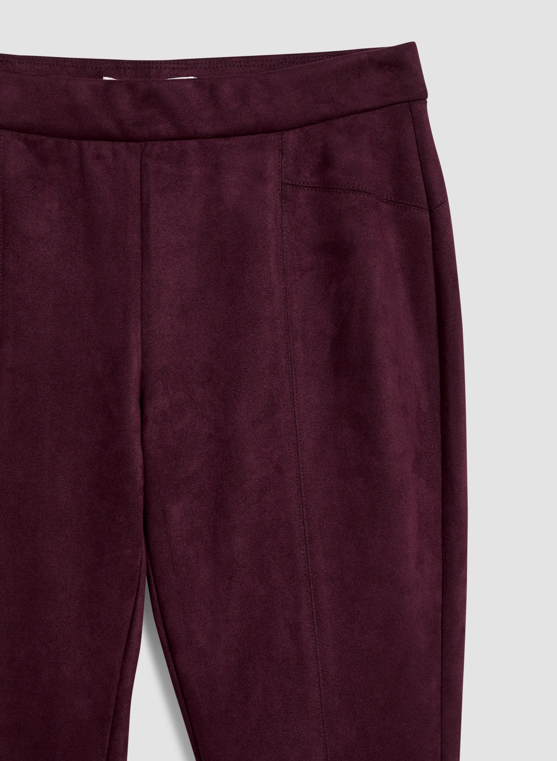Faux Suede Pull-On Pants sold by Melanie Lyne product image thumbnail 4