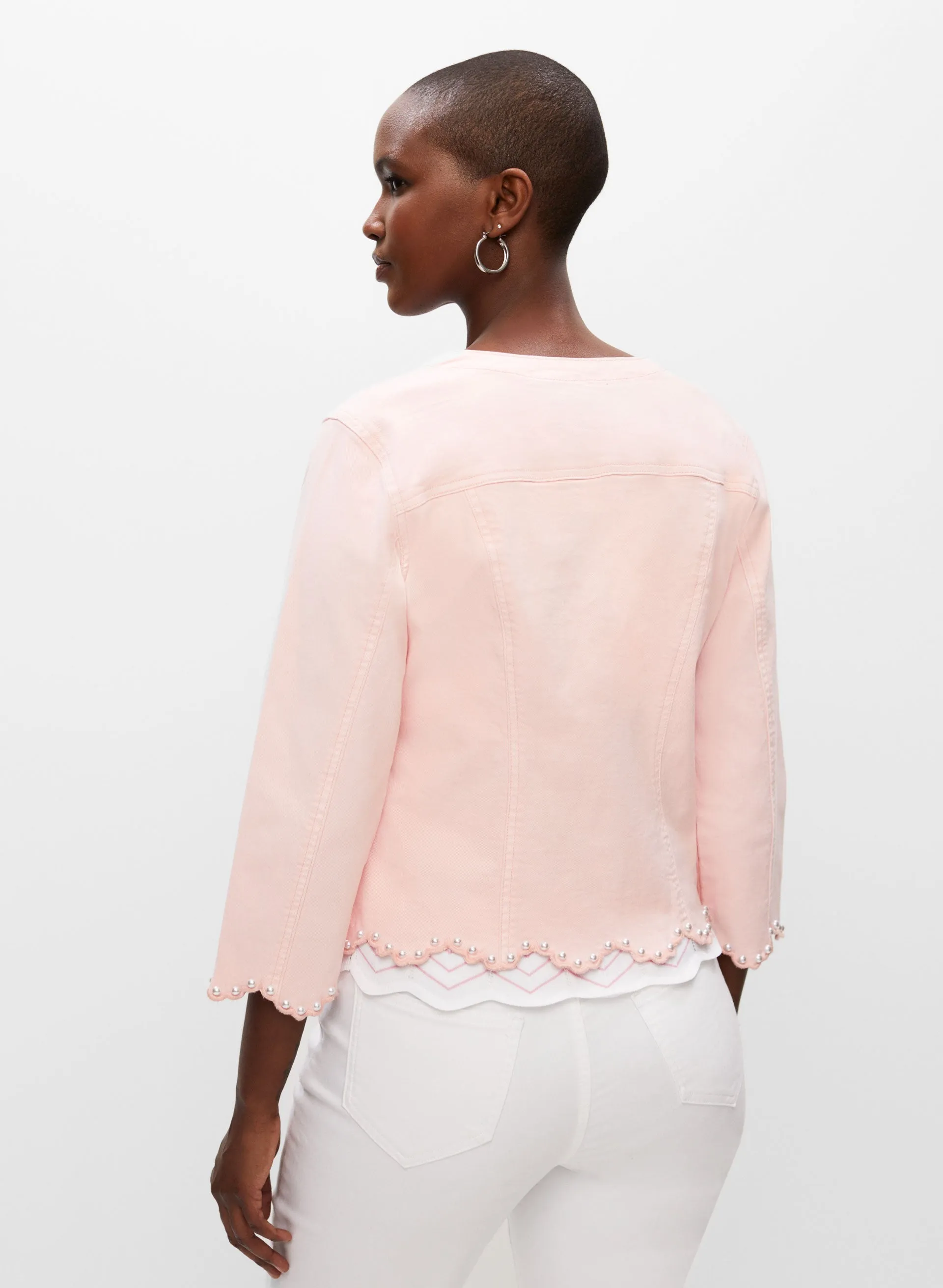 Pearl Detail Jacket sold by Melanie Lyne product image thumbnail 2