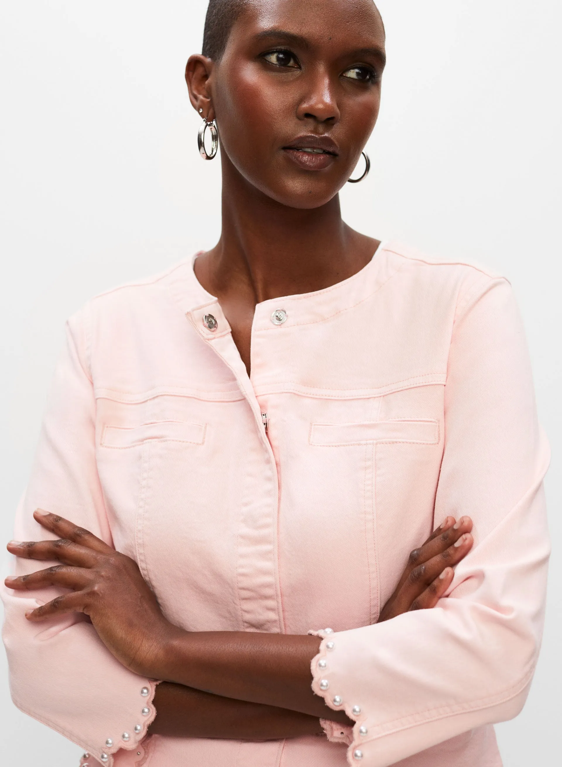 Pearl Detail Jacket sold by Melanie Lyne product image thumbnail 3