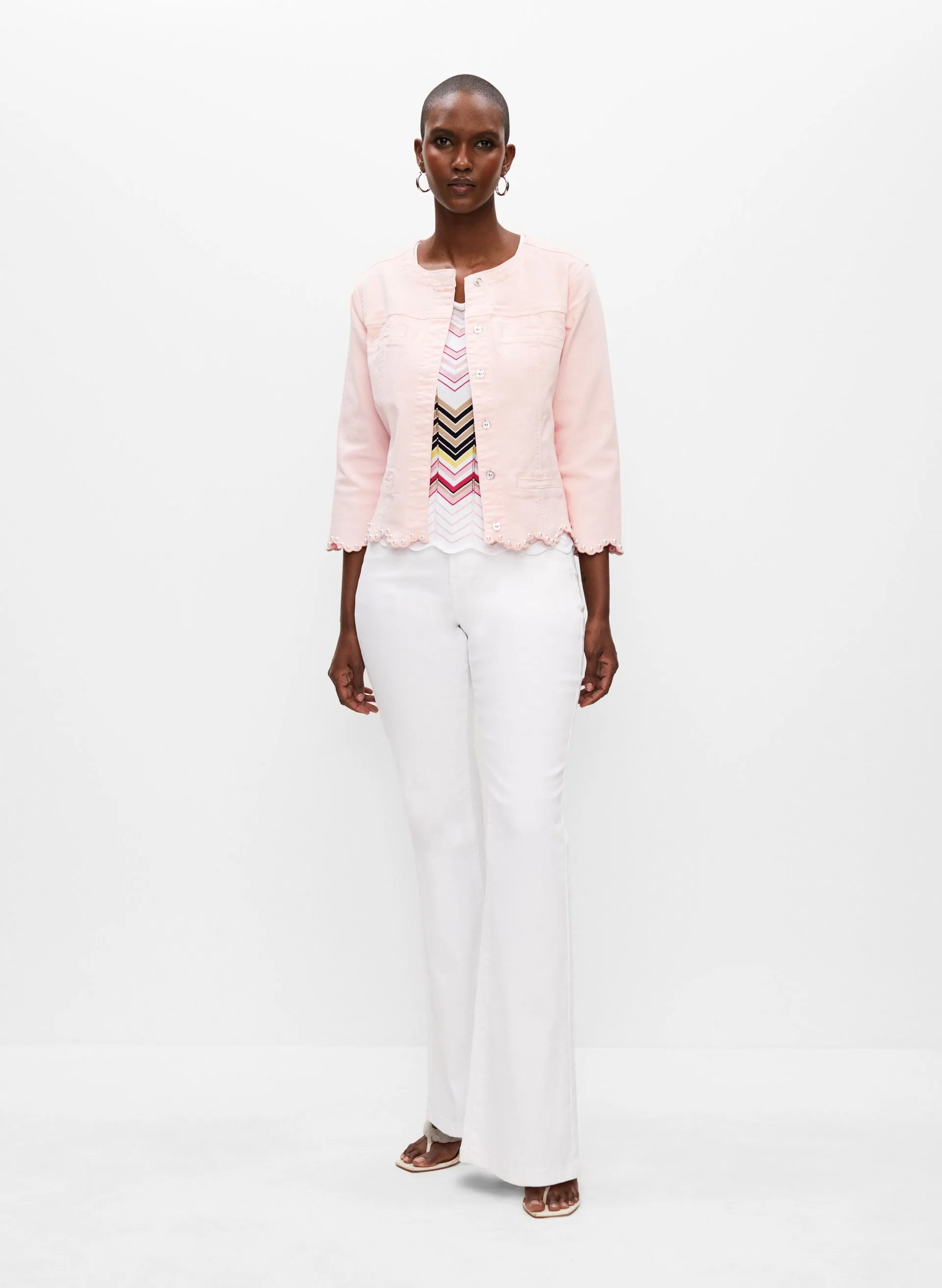 Pearl Detail Jacket sold by Melanie Lyne product image thumbnail 4