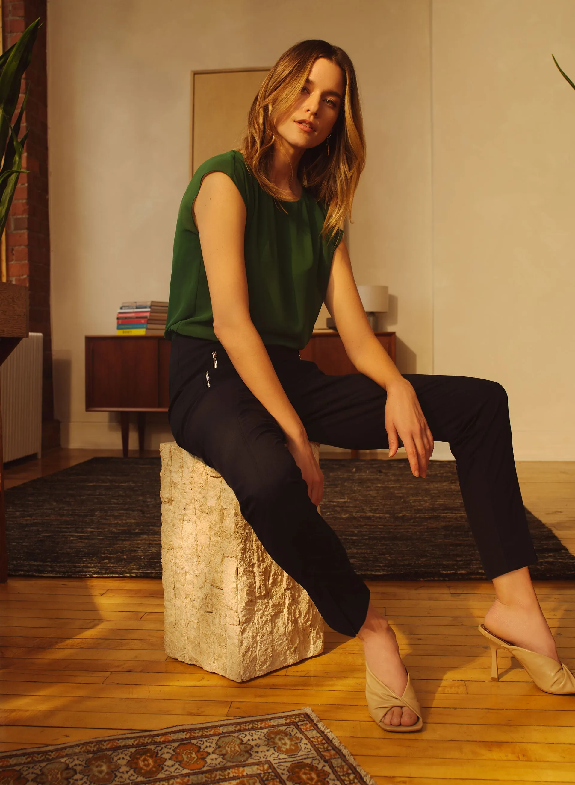 Amber Slim Leg Pants sold by Melanie Lyne product image thumbnail 3