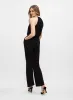 Adrianna Papell - Pearl Neck Jumpsuit sold by Melanie Lyne