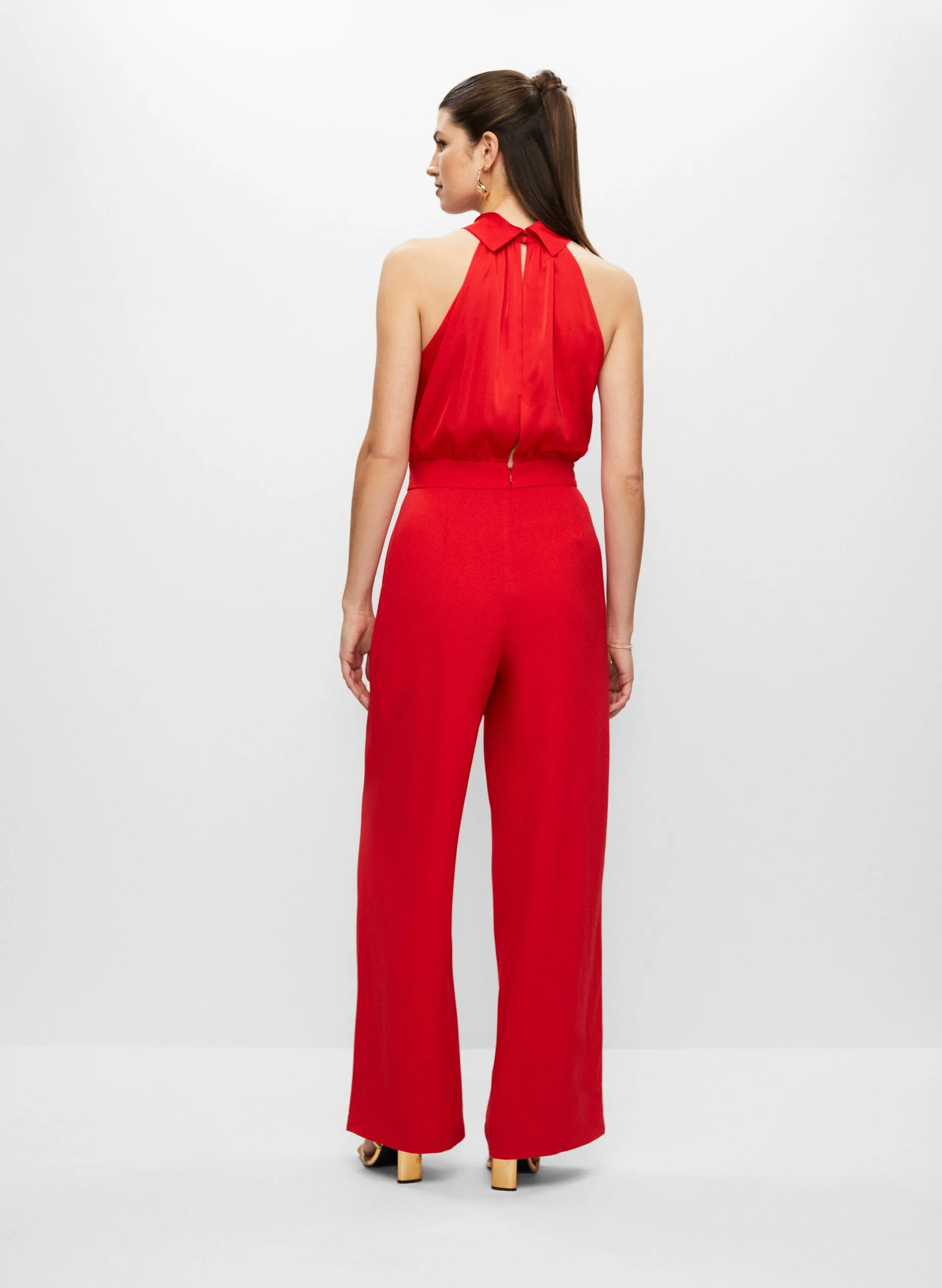 Halter Neck Jumpsuit sold by Melanie Lyne product image thumbnail 4