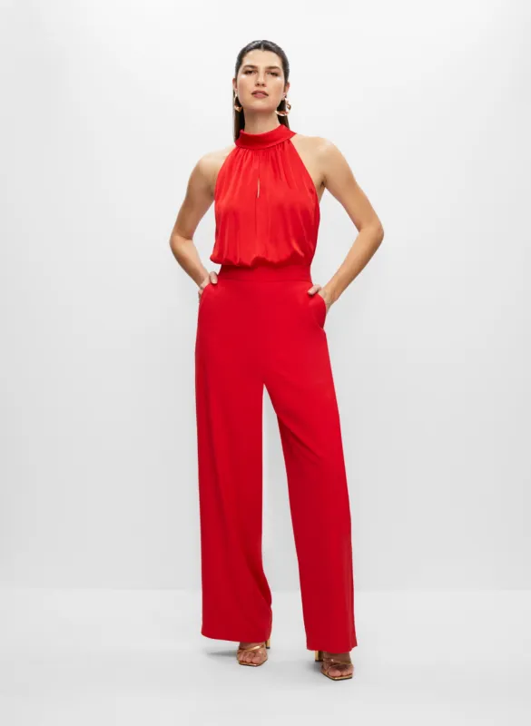 Halter Neck Jumpsuit sold by Melanie Lyne