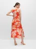 Palm Leaf Print Jersey Dress sold by Melanie Lyne