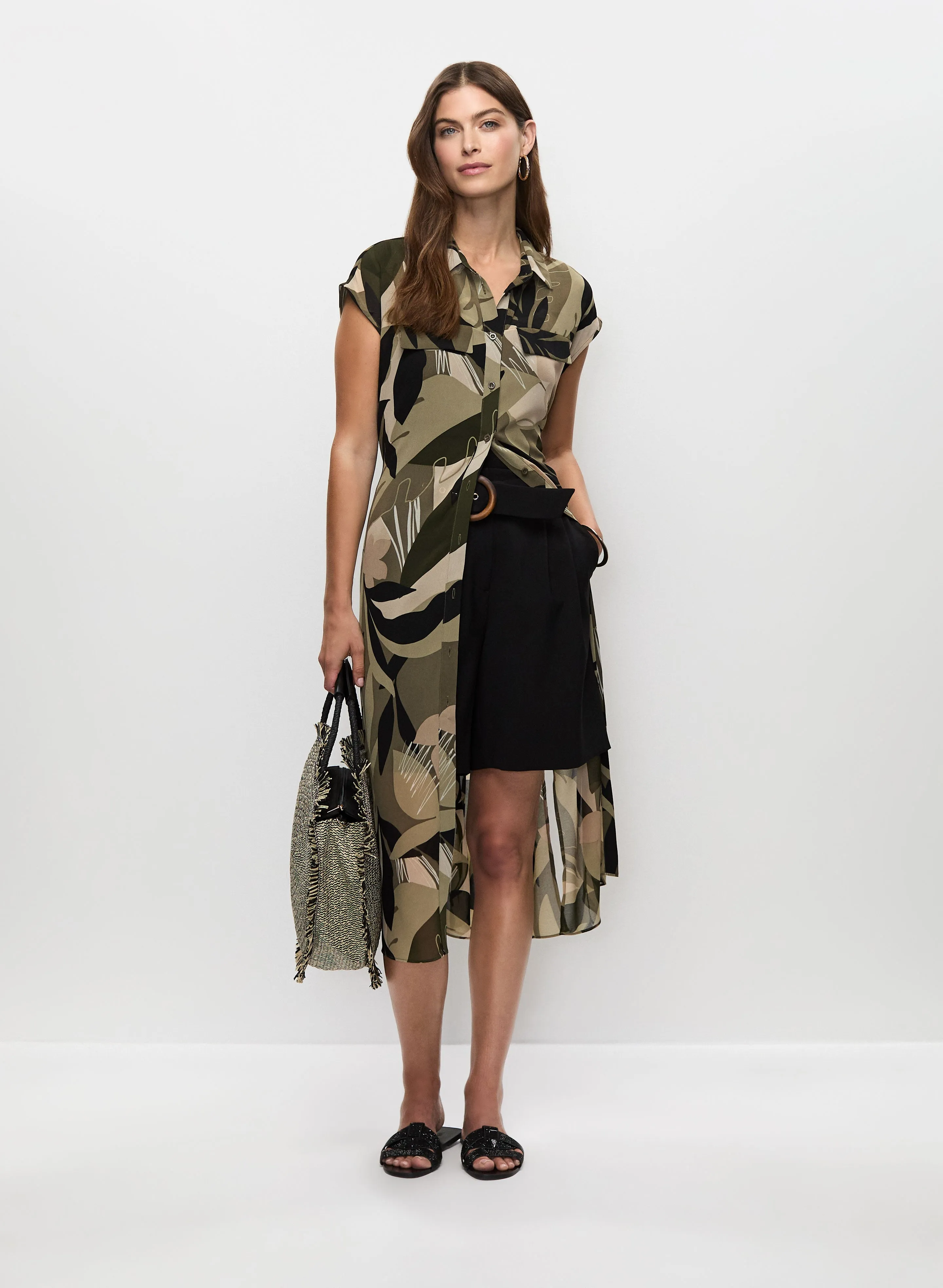 Pleated Belted Shorts sold by Melanie Lyne product image thumbnail 3