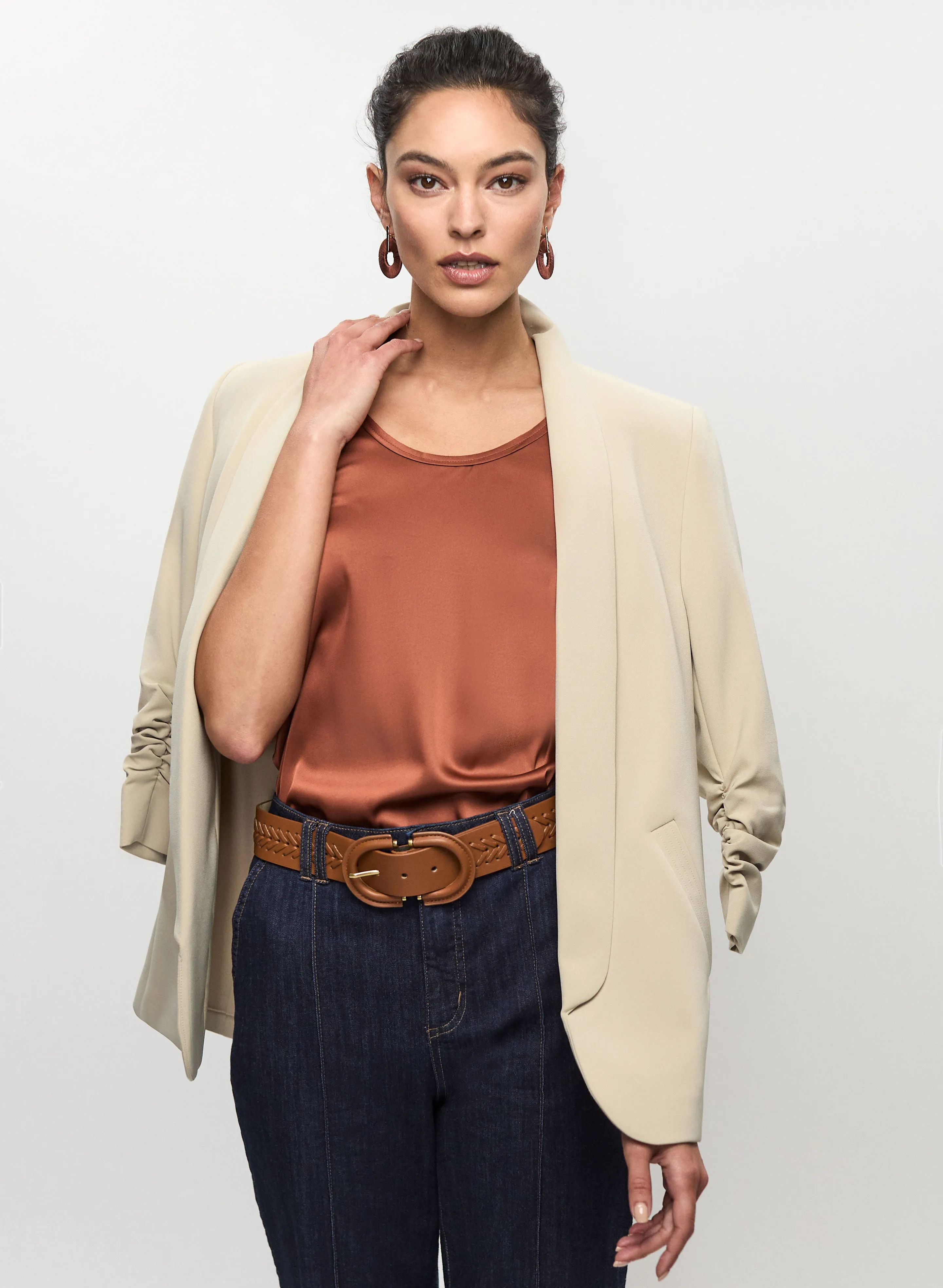 Satin Sleeveless Top sold by Melanie Lyne product image thumbnail 5