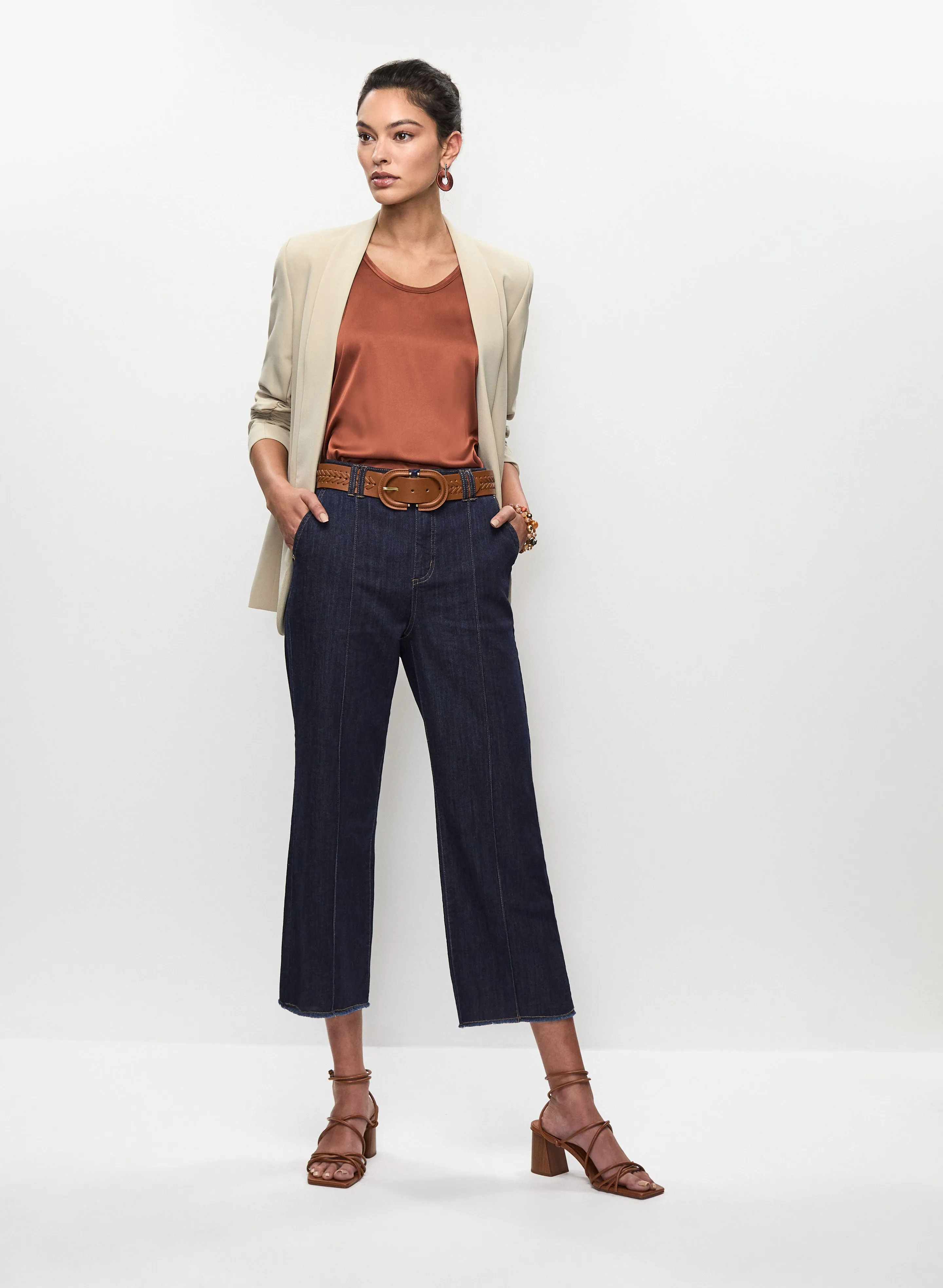 Satin Sleeveless Top sold by Melanie Lyne product image thumbnail 3