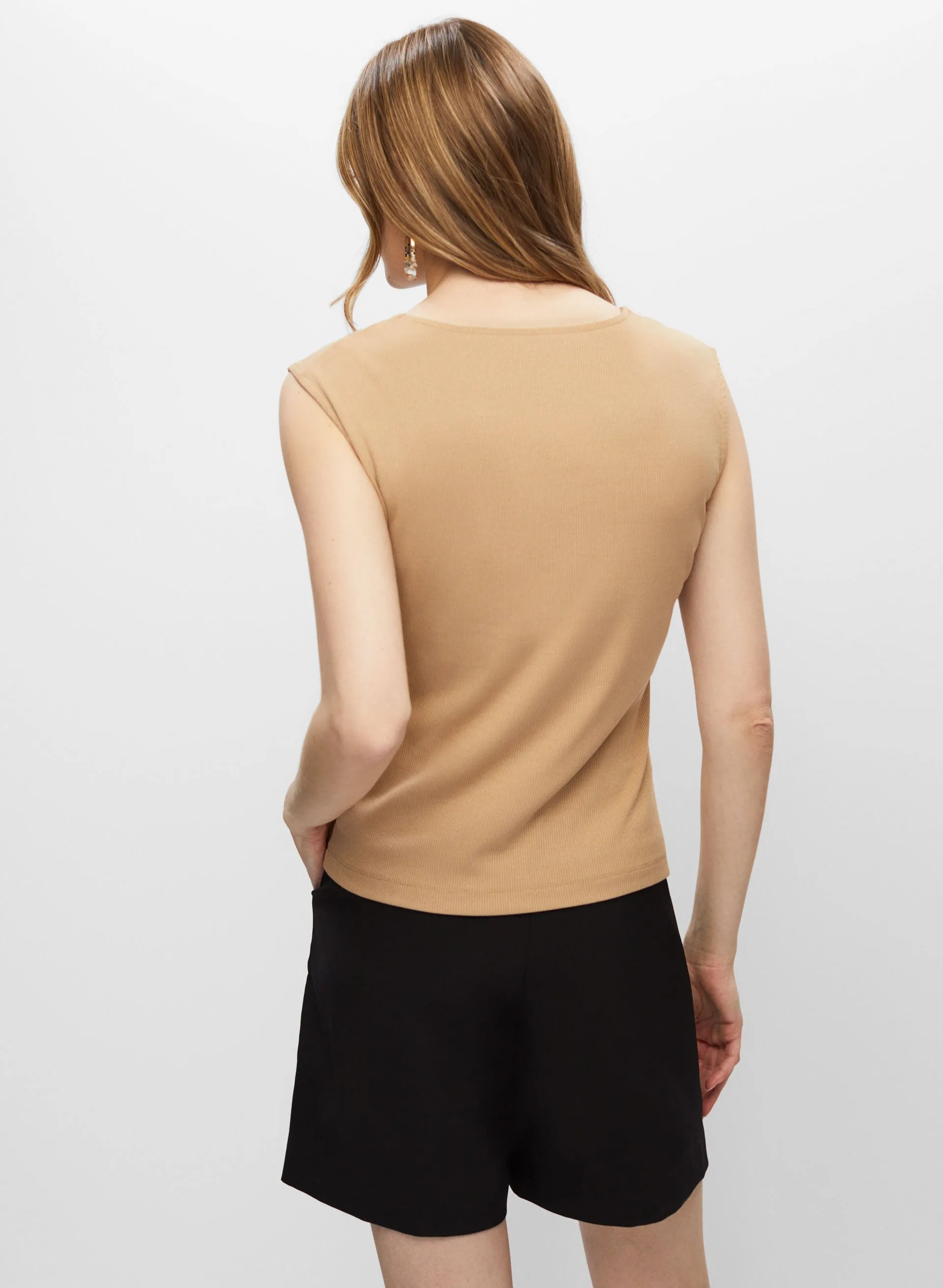 Square Neck Sleeveless Top sold by Melanie Lyne product image thumbnail 4