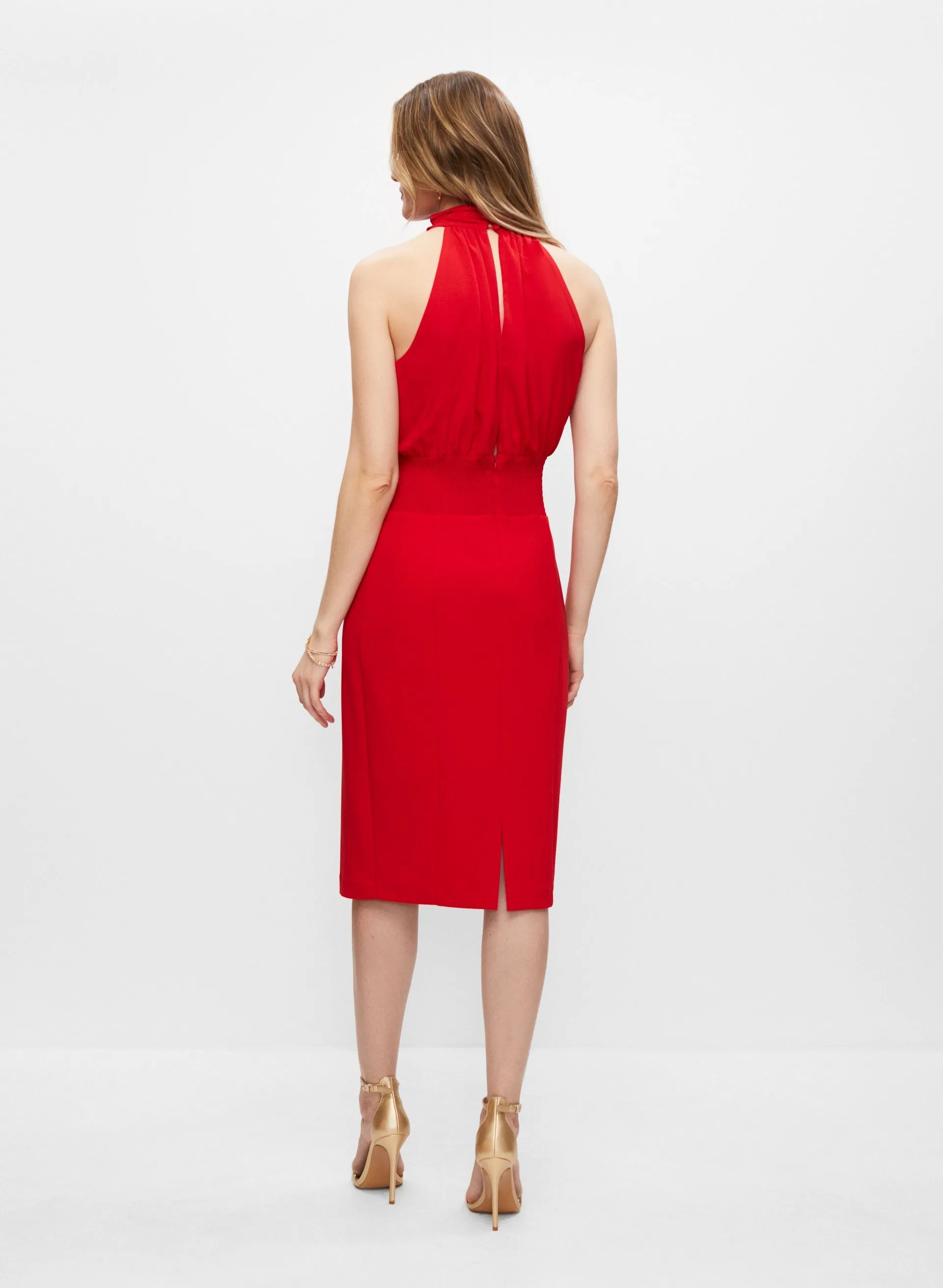 Ruffle Detail Dress sold by Melanie Lyne product image thumbnail 4