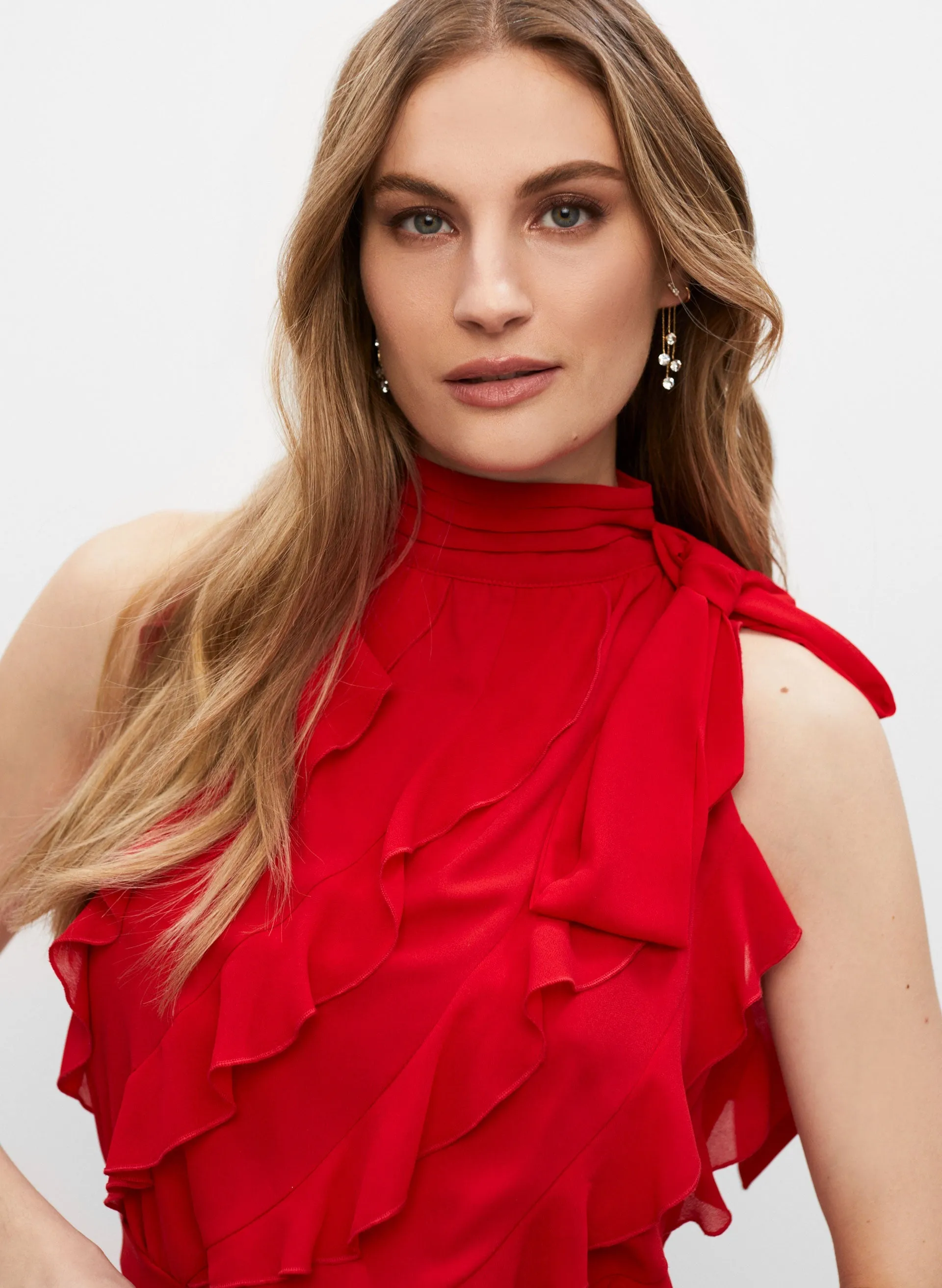 Ruffle Detail Dress sold by Melanie Lyne product image thumbnail 2