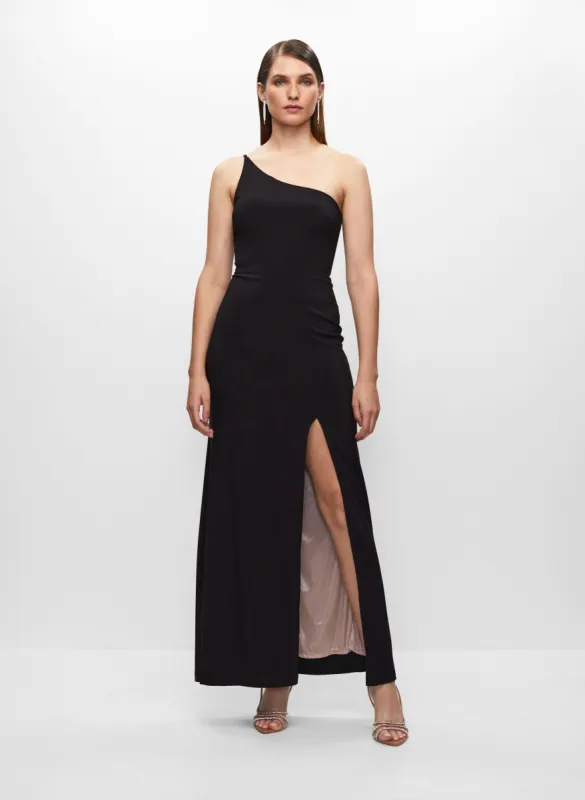 One-Shoulder Slit Dress sold by Melanie Lyne