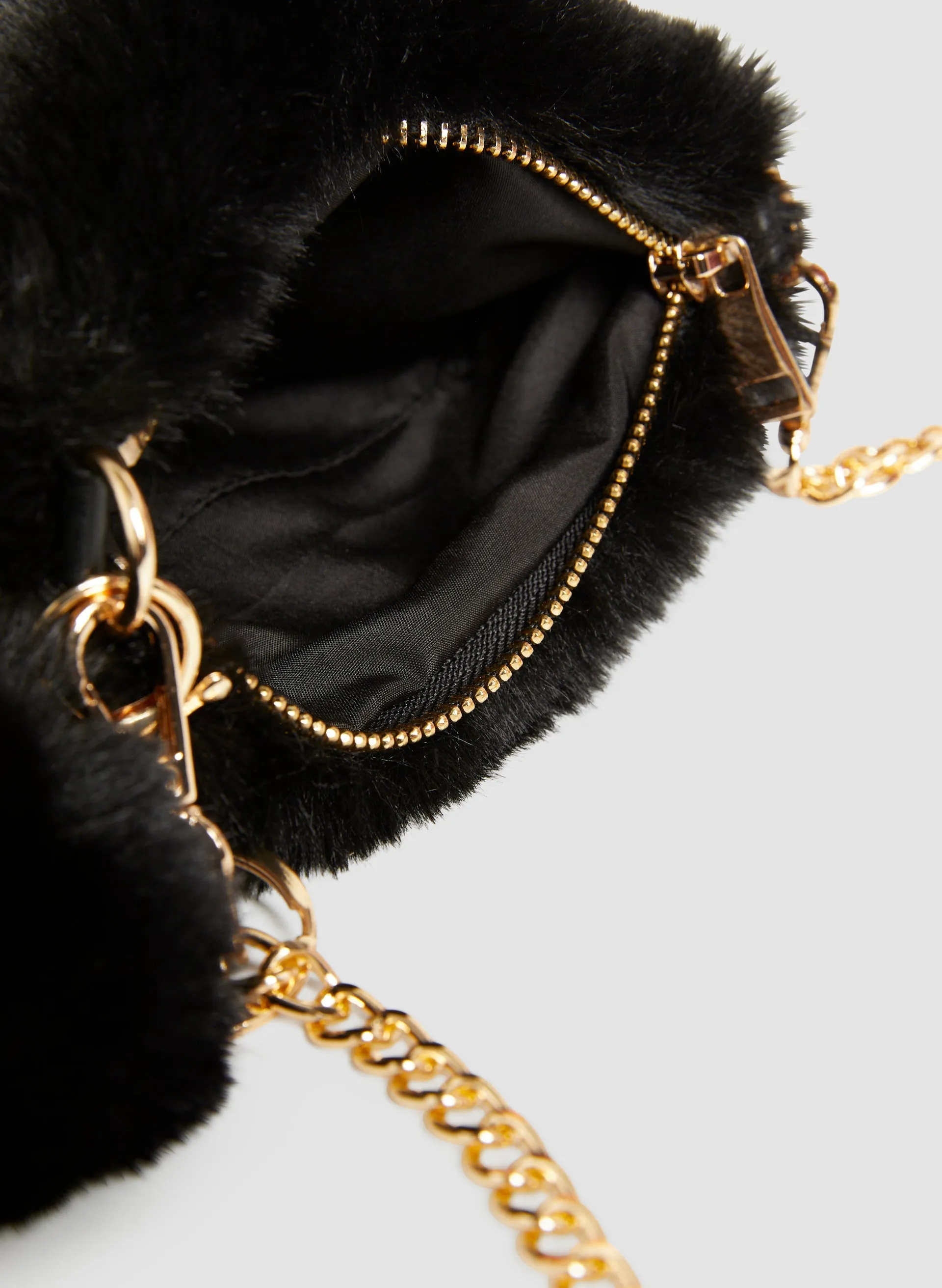 Faux Fur Crossbody Bag sold by Melanie Lyne product image thumbnail 3