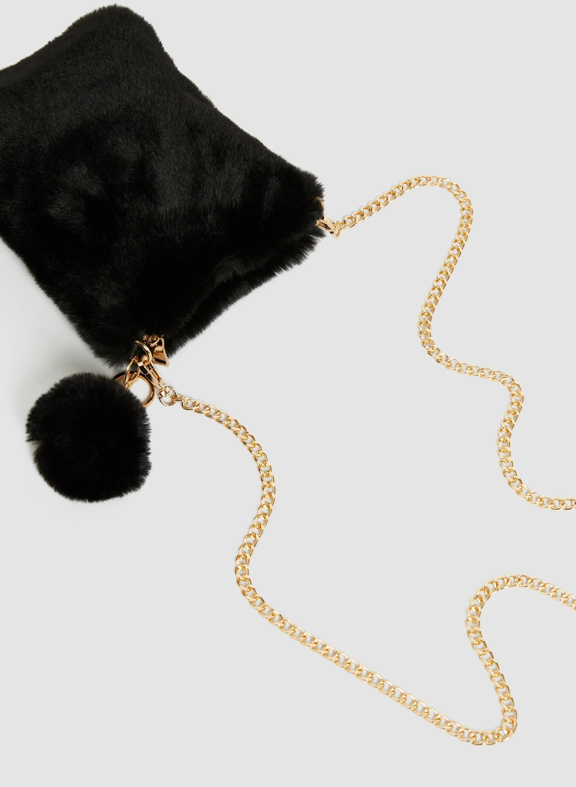 Faux Fur Crossbody Bag sold by Melanie Lyne product image thumbnail 4