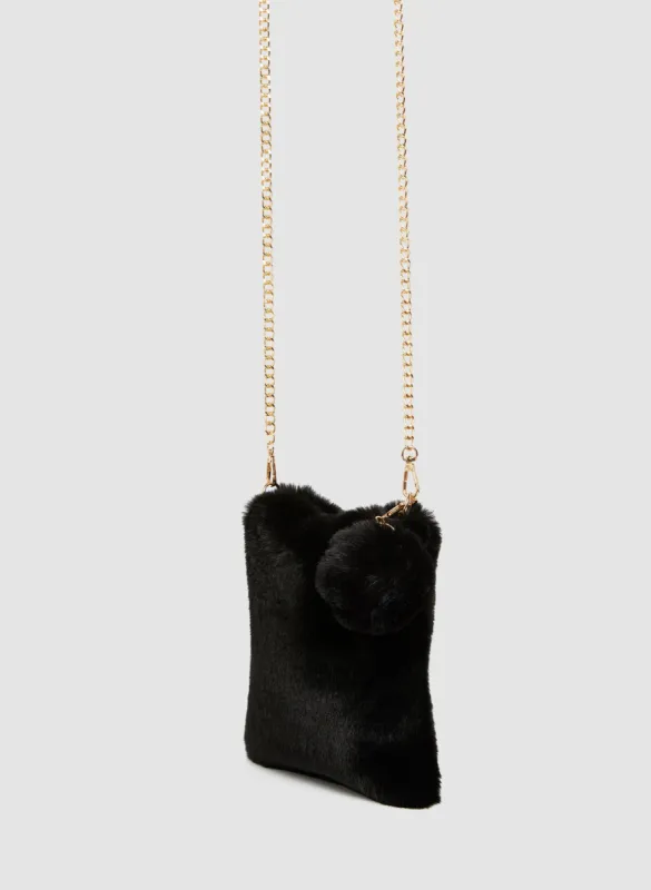 Faux Fur Crossbody Bag sold by Melanie Lyne