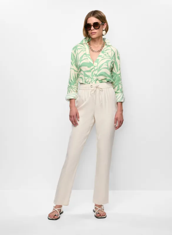 Knotted Blouse & Elastic Waist Pants sold by Melanie Lyne