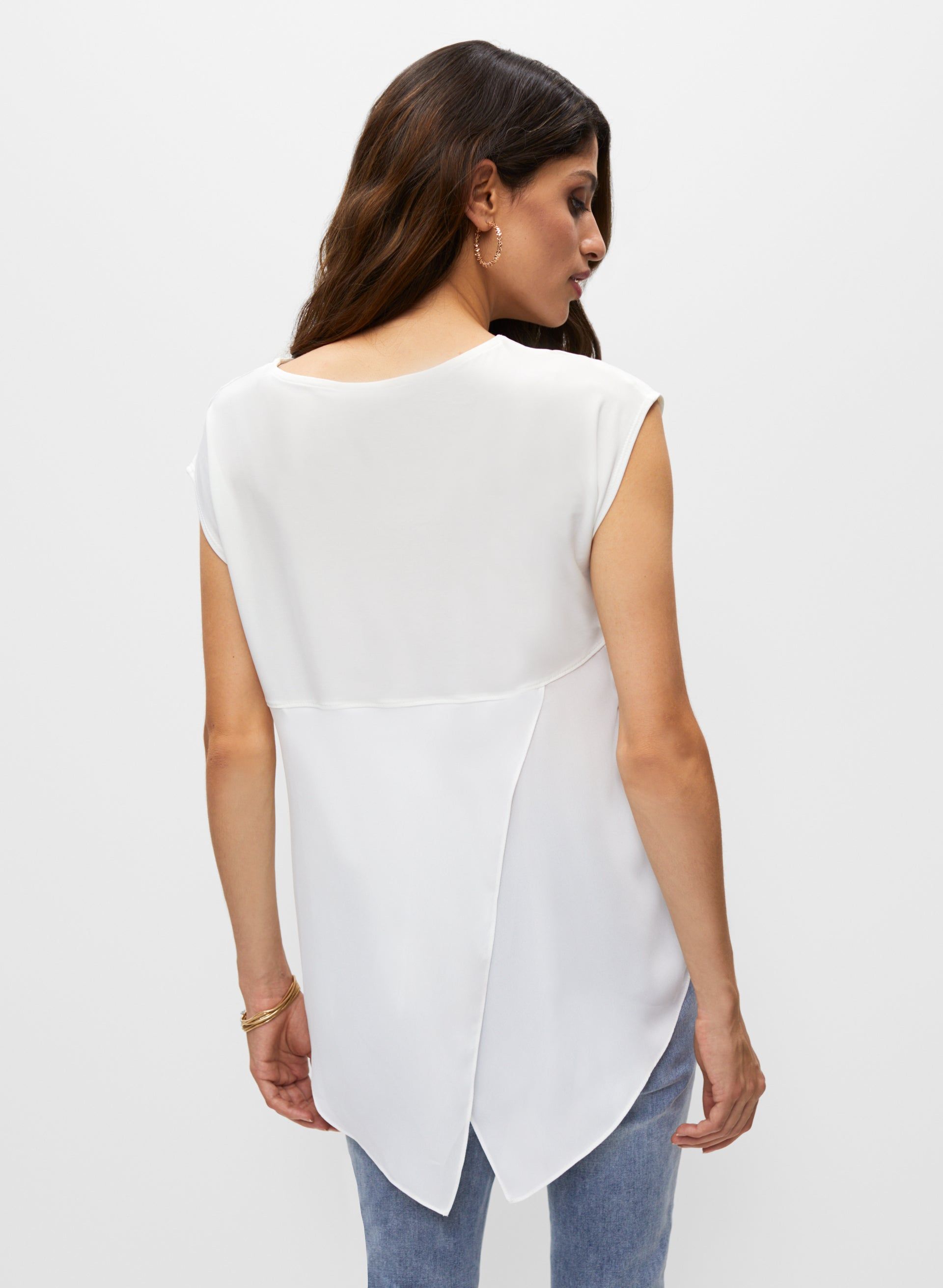 Rhinestone Detail Split Back Top sold by Melanie Lyne product image thumbnail 3