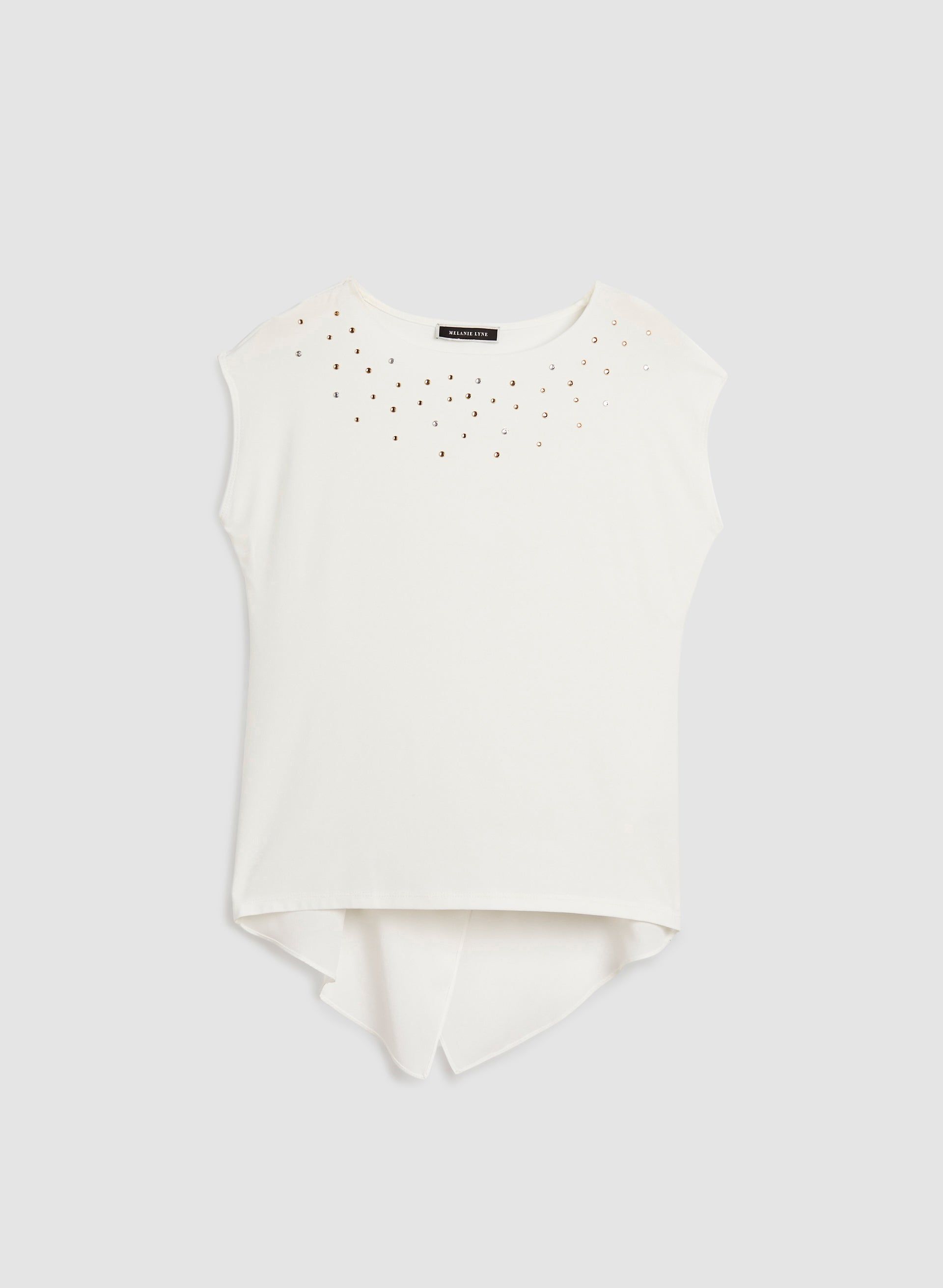 Rhinestone Detail Split Back Top sold by Melanie Lyne product image thumbnail 5