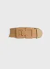 Square Buckle Braided Belt sold by Melanie Lyne