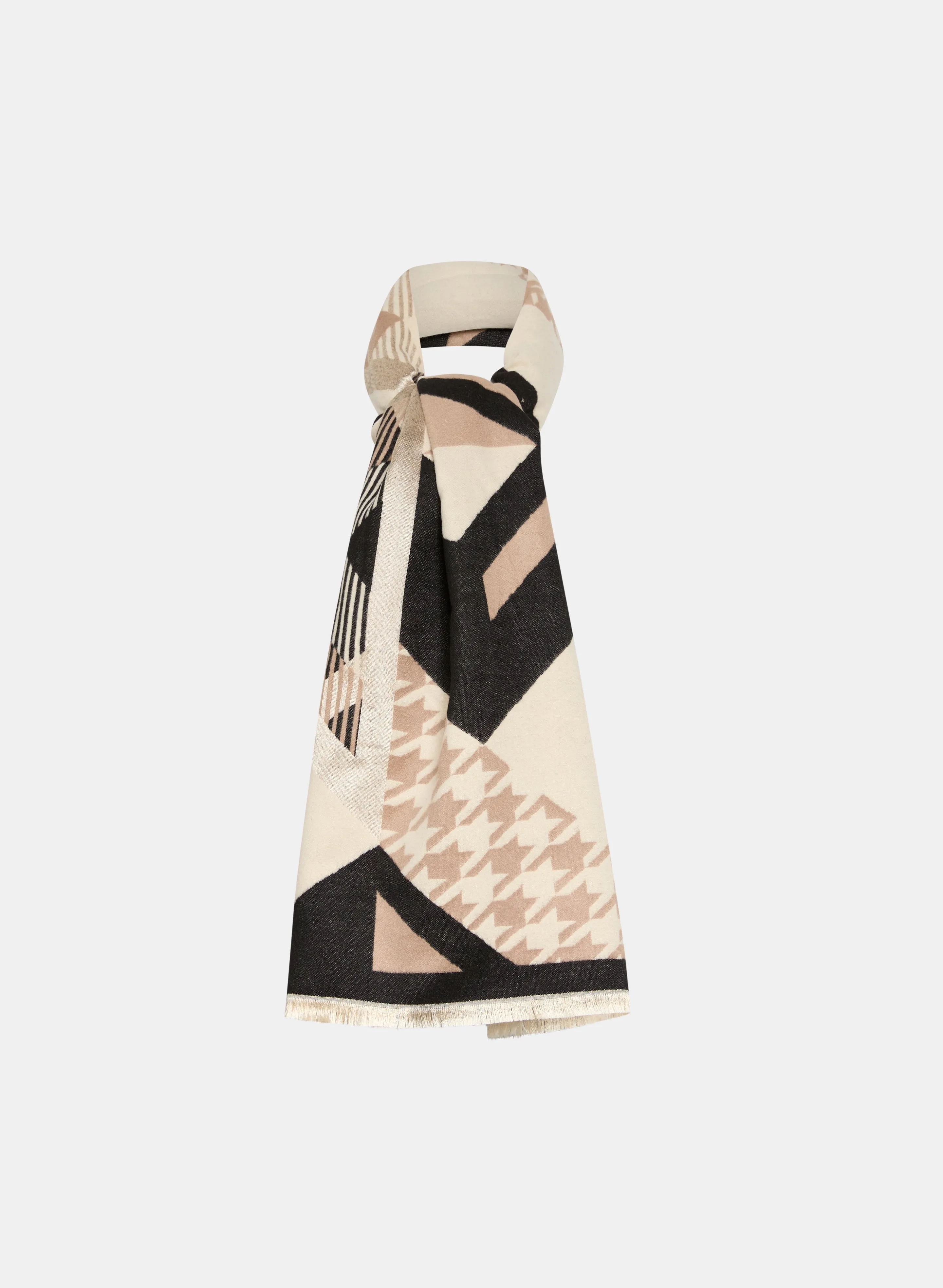 Mixed Stripe Motif Scarf sold by Melanie Lyne