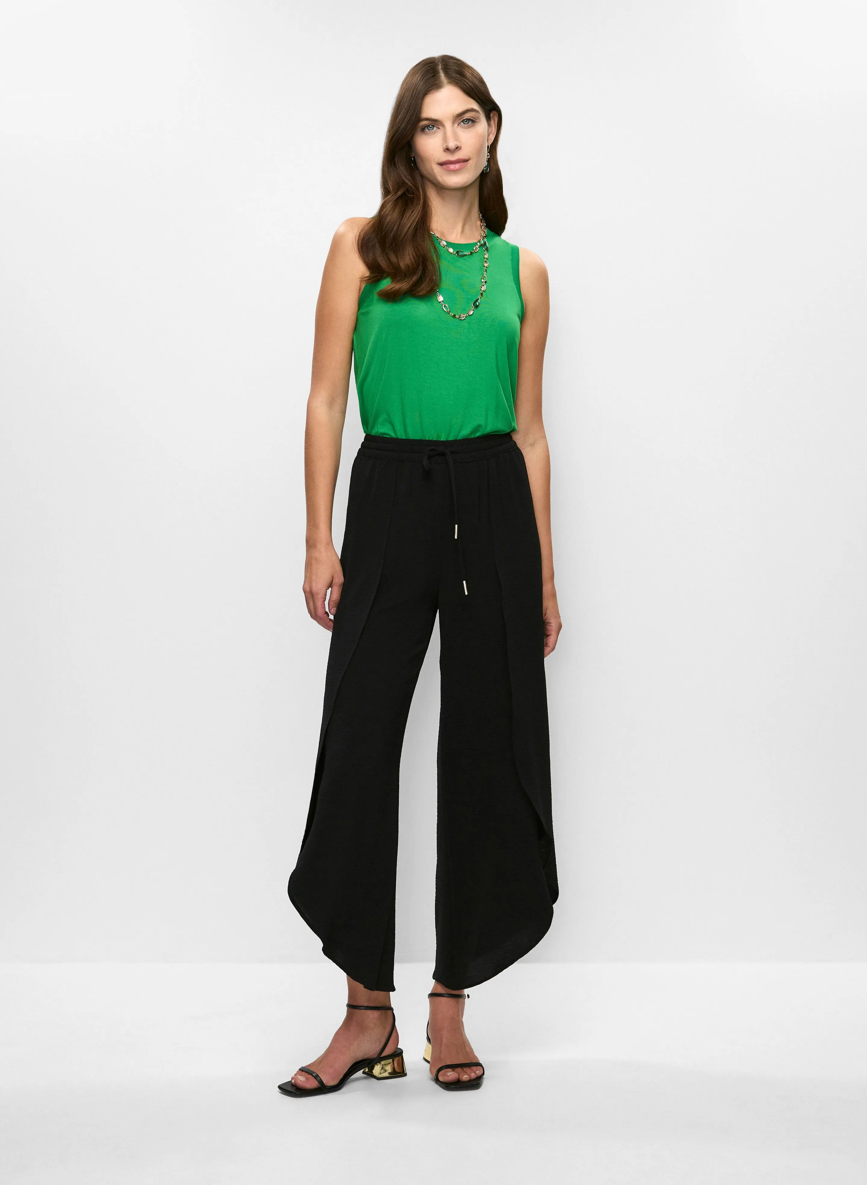 Essential Tie Hem Tank Top sold by Melanie Lyne product image thumbnail 3