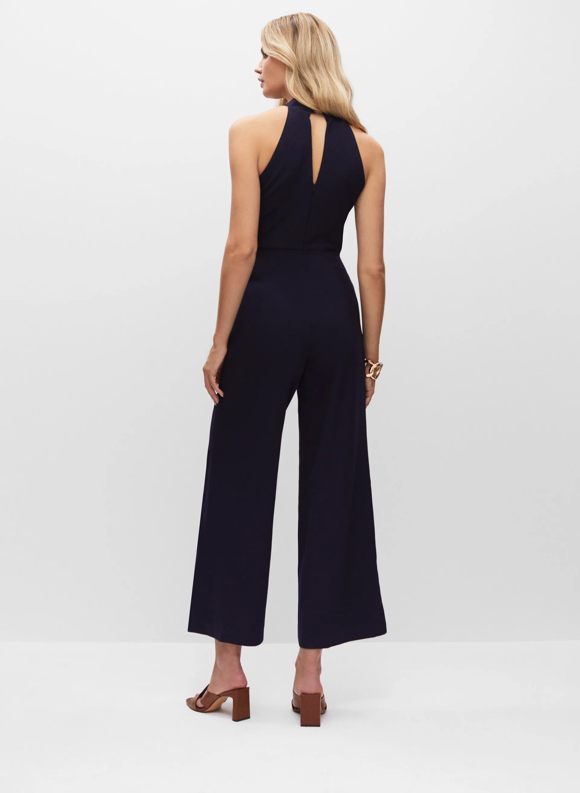 Twist Neck Jumpsuit sold by Melanie Lyne product image thumbnail 3