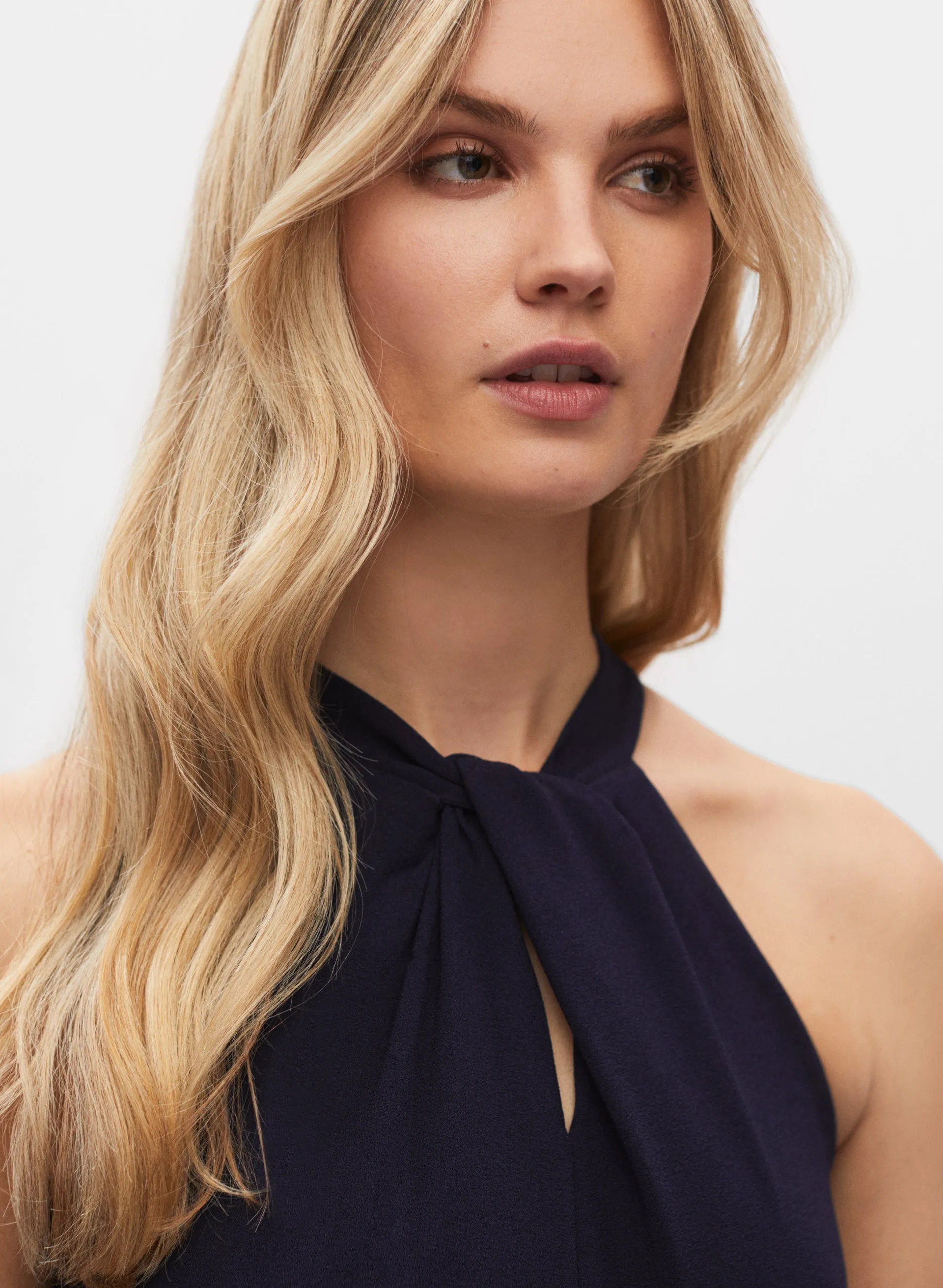 Twist Neck Jumpsuit sold by Melanie Lyne product image thumbnail 4