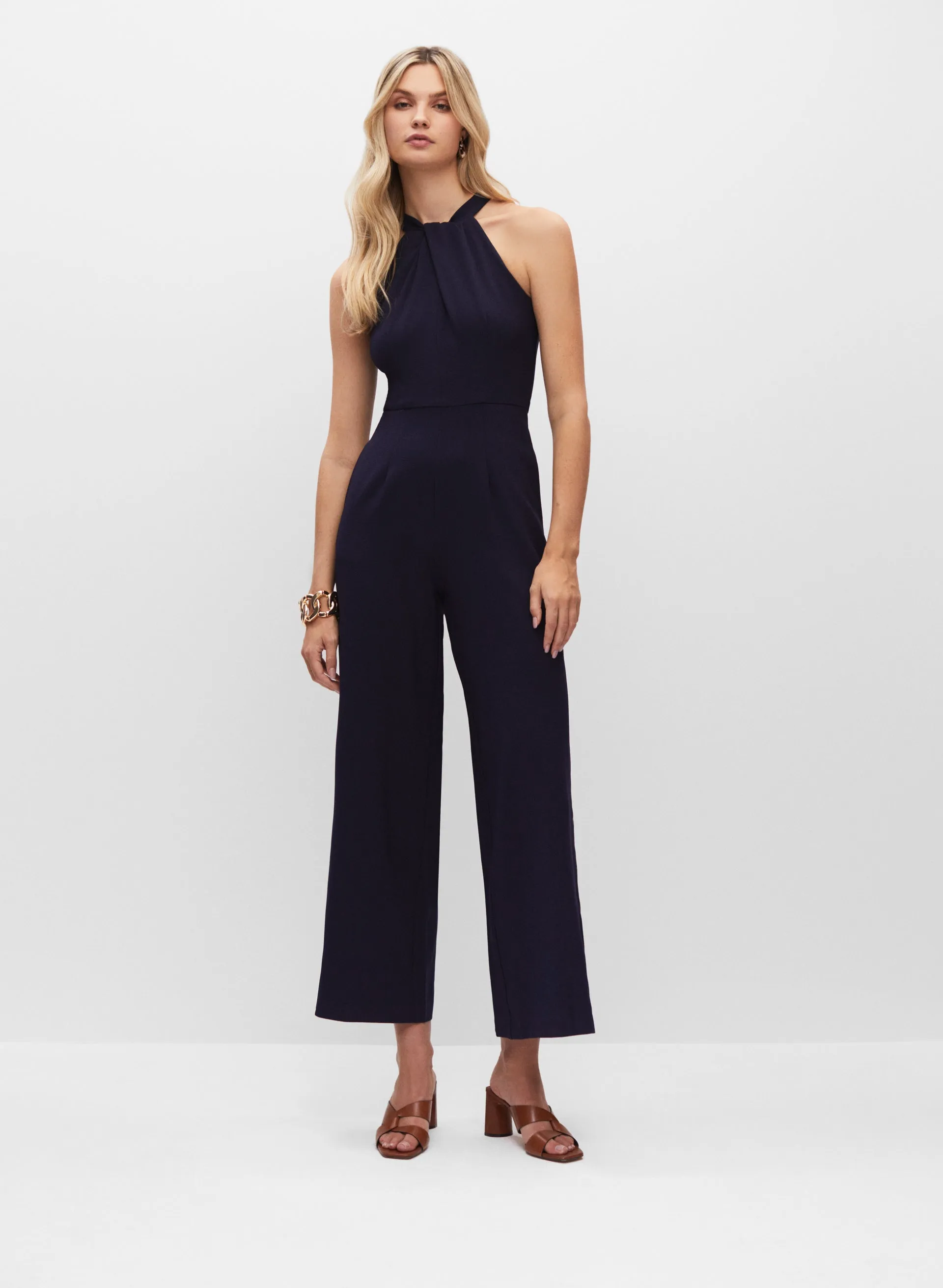 Twist Neck Jumpsuit sold by Melanie Lyne