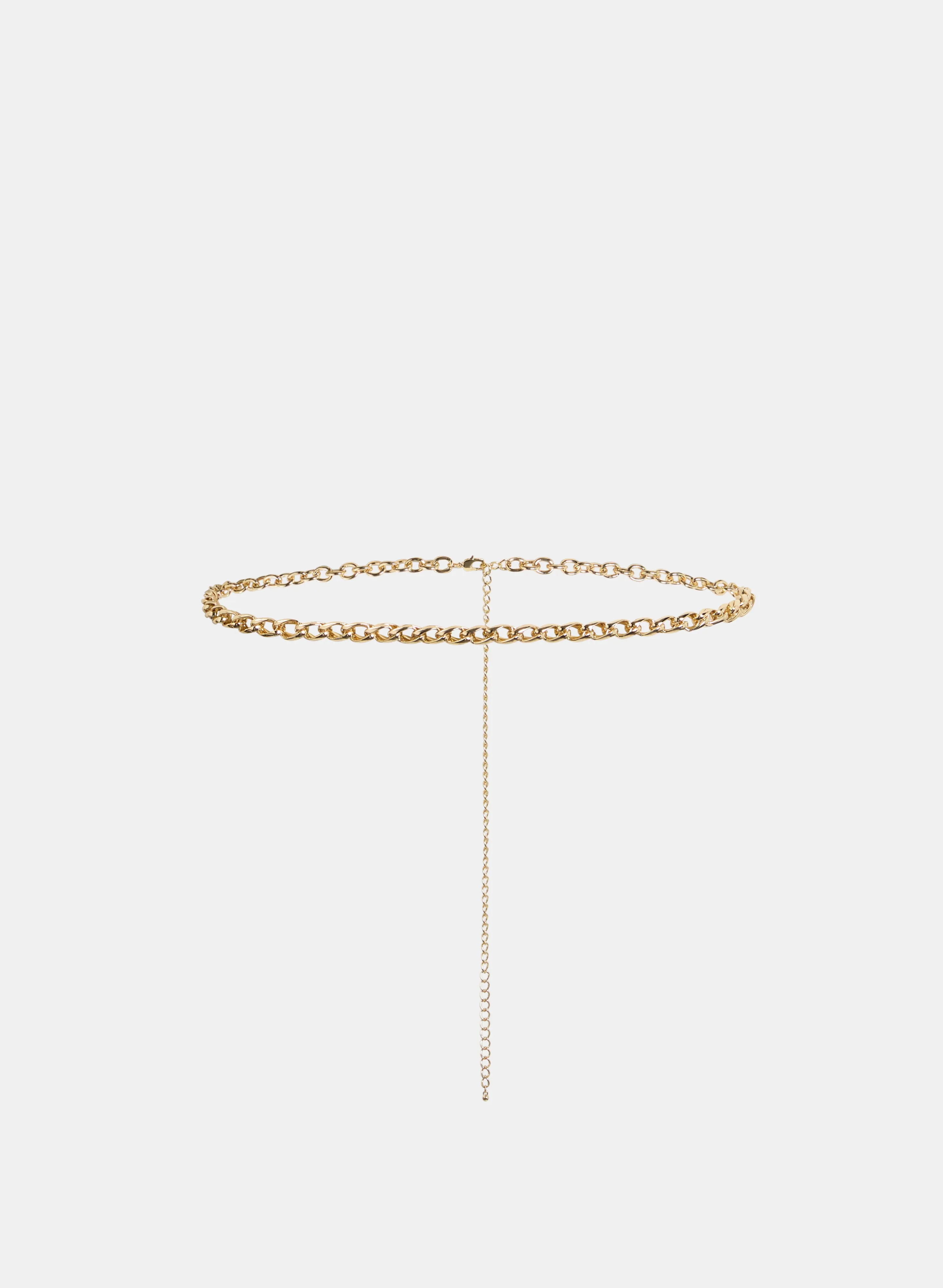 Thin Metallic Chain Belt sold by Melanie Lyne