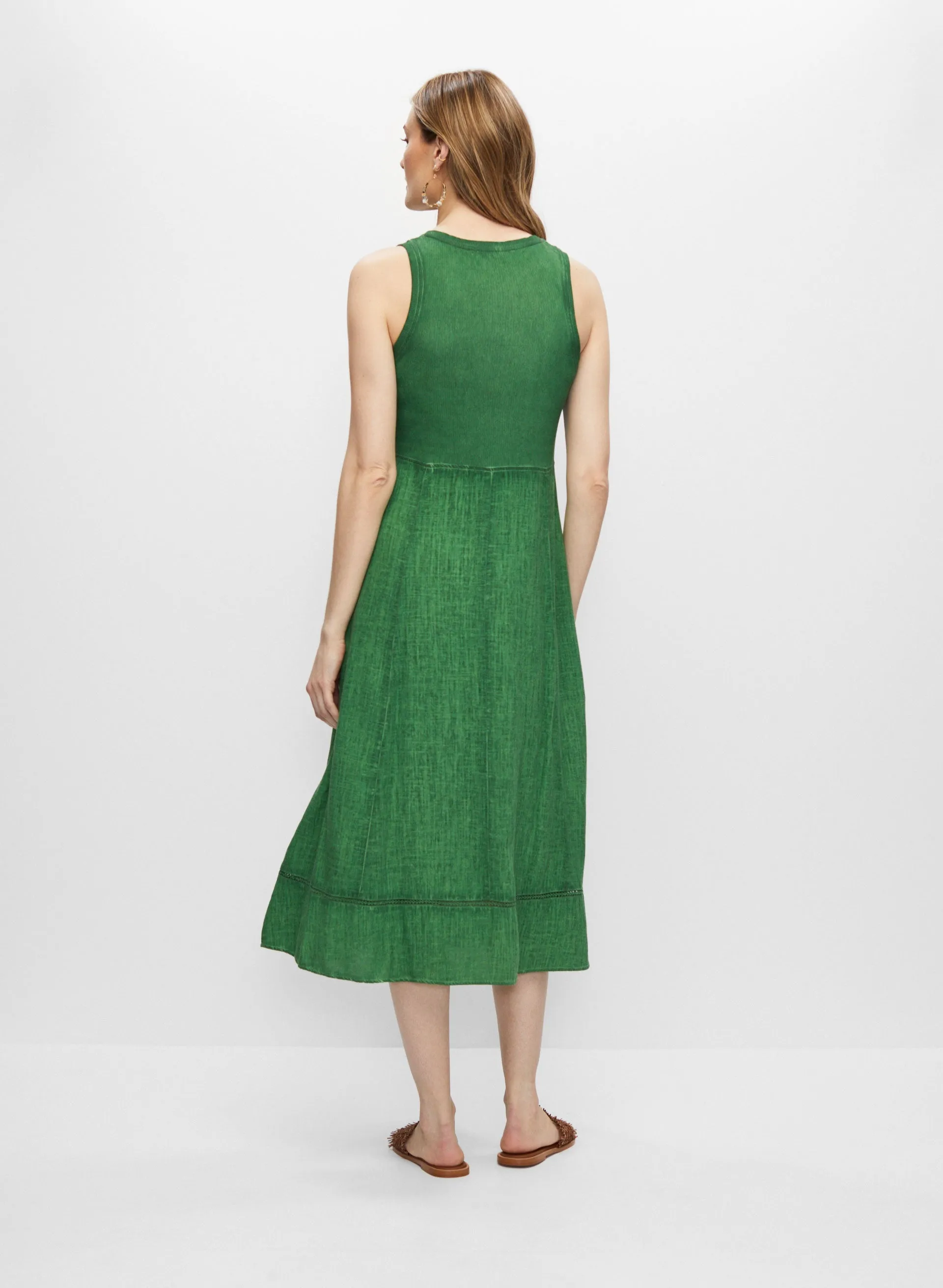 Sleeveless V-Neck Dress sold by Melanie Lyne product image thumbnail 4