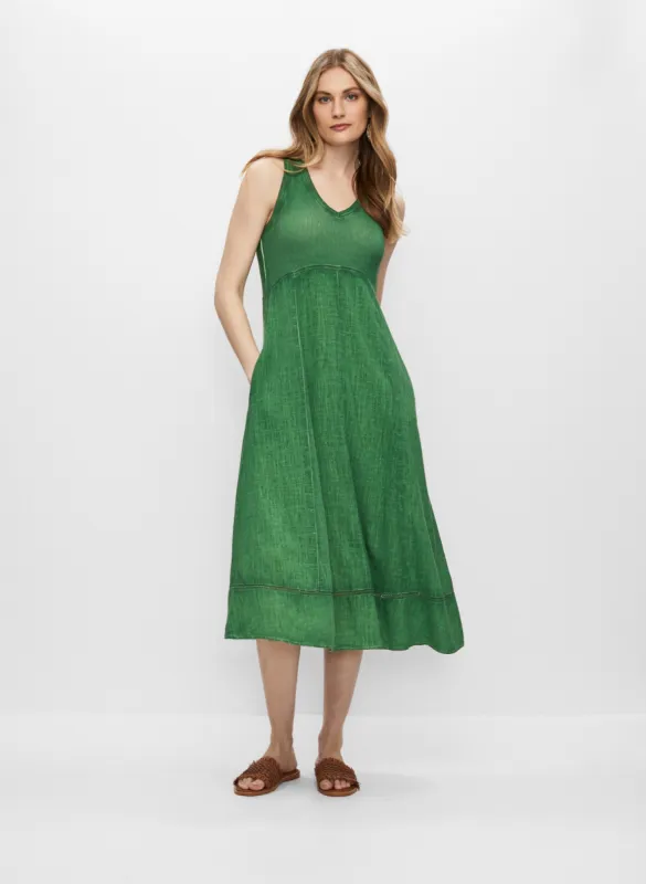 Sleeveless V-Neck Dress sold by Melanie Lyne