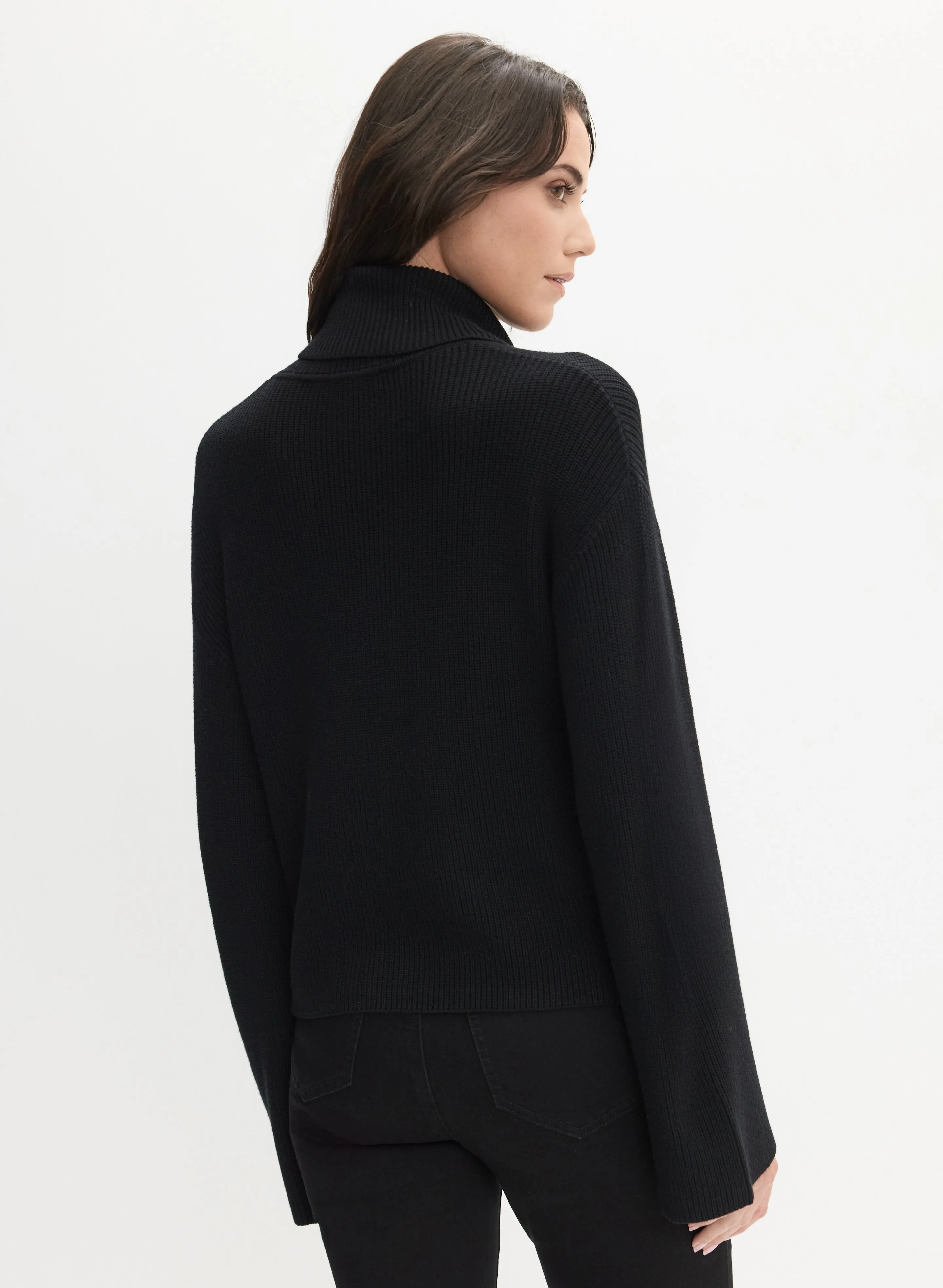 Zip-Front Cargo Pocket Sweater sold by Melanie Lyne product image thumbnail 3