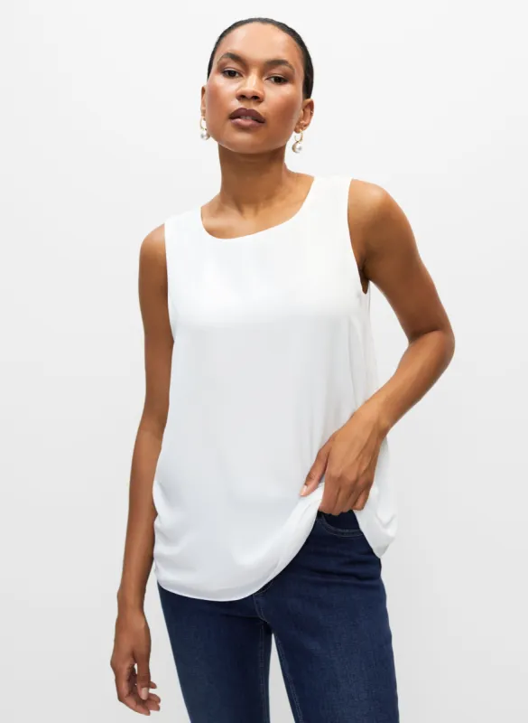 Double Layer Sleeveless Blouse sold by Melanie Lyne