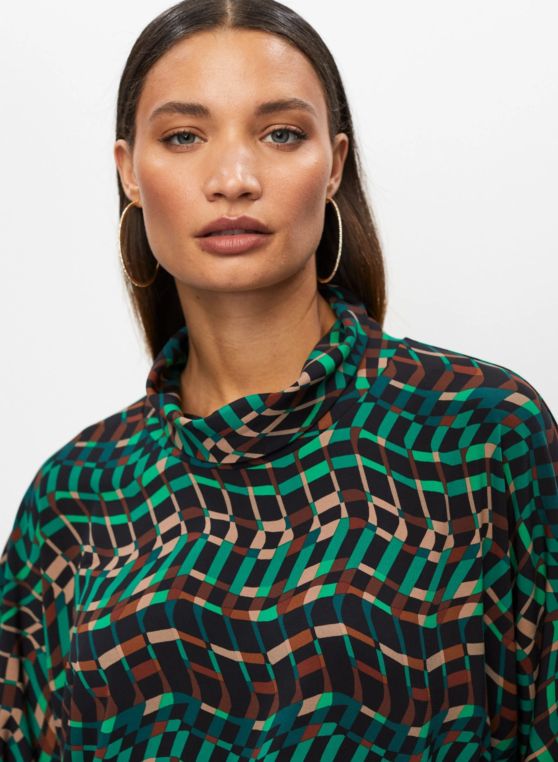 Joseph Ribkoff - Abstract Print Top sold by Melanie Lyne product image thumbnail 3