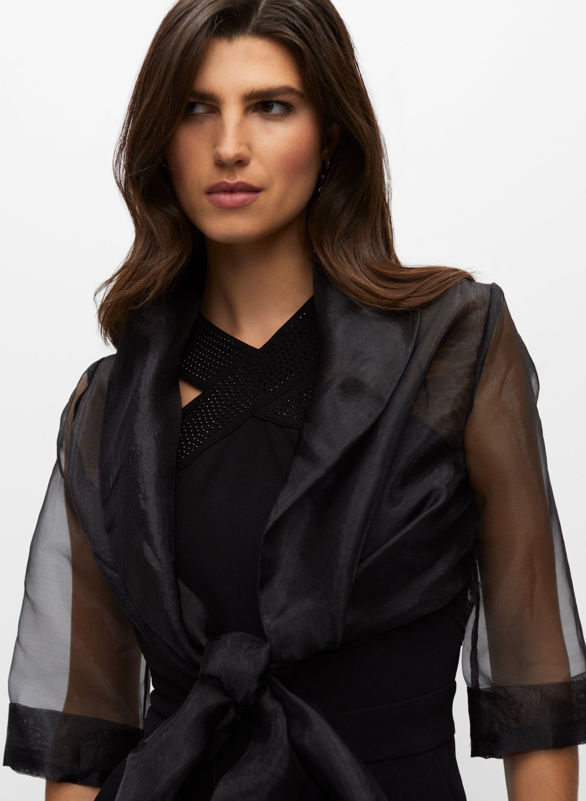 Sheer Organza Bolero sold by Melanie Lyne product image thumbnail 2