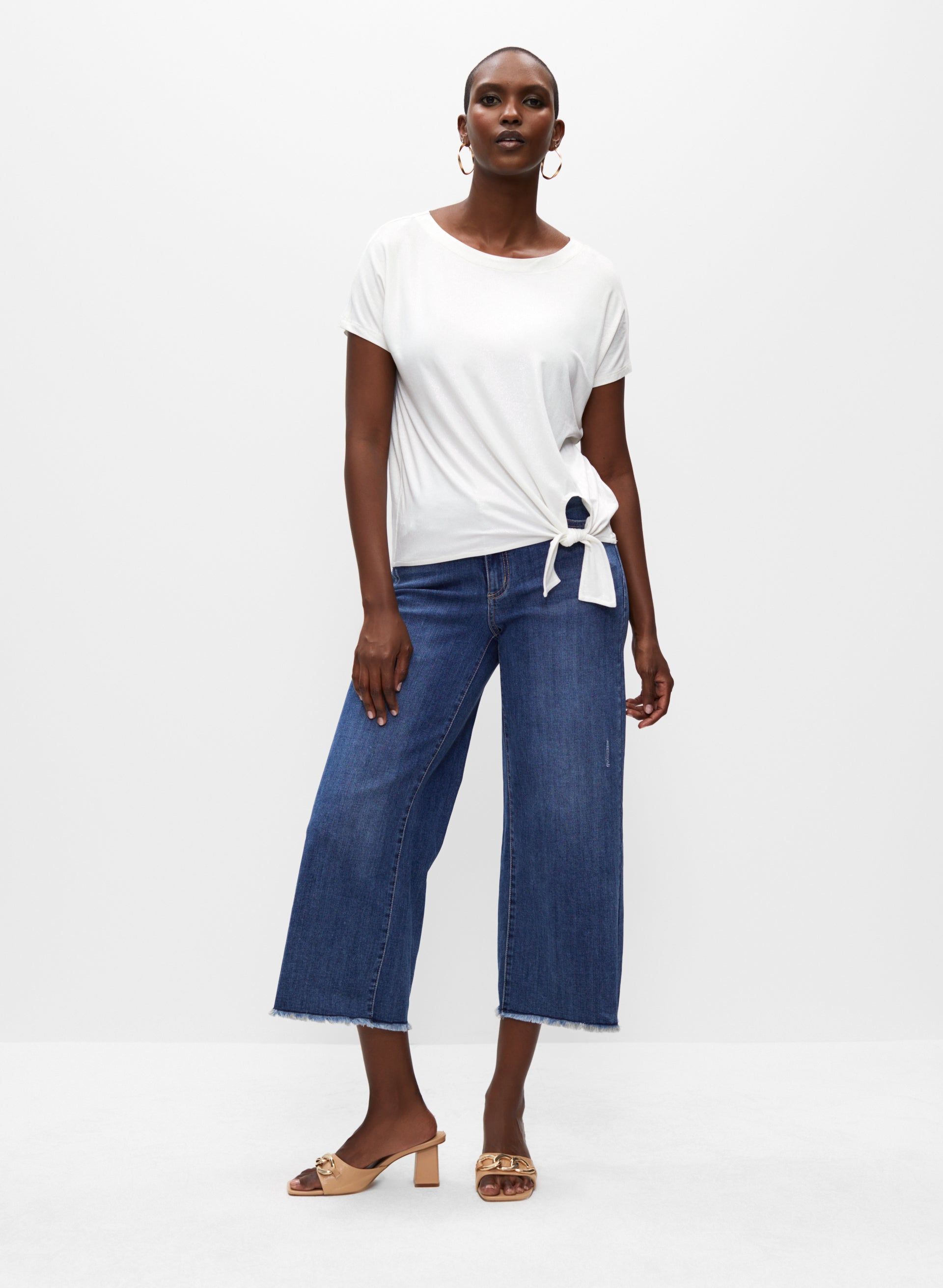 Foil & Tie Detail Top sold by Melanie Lyne product image thumbnail 3