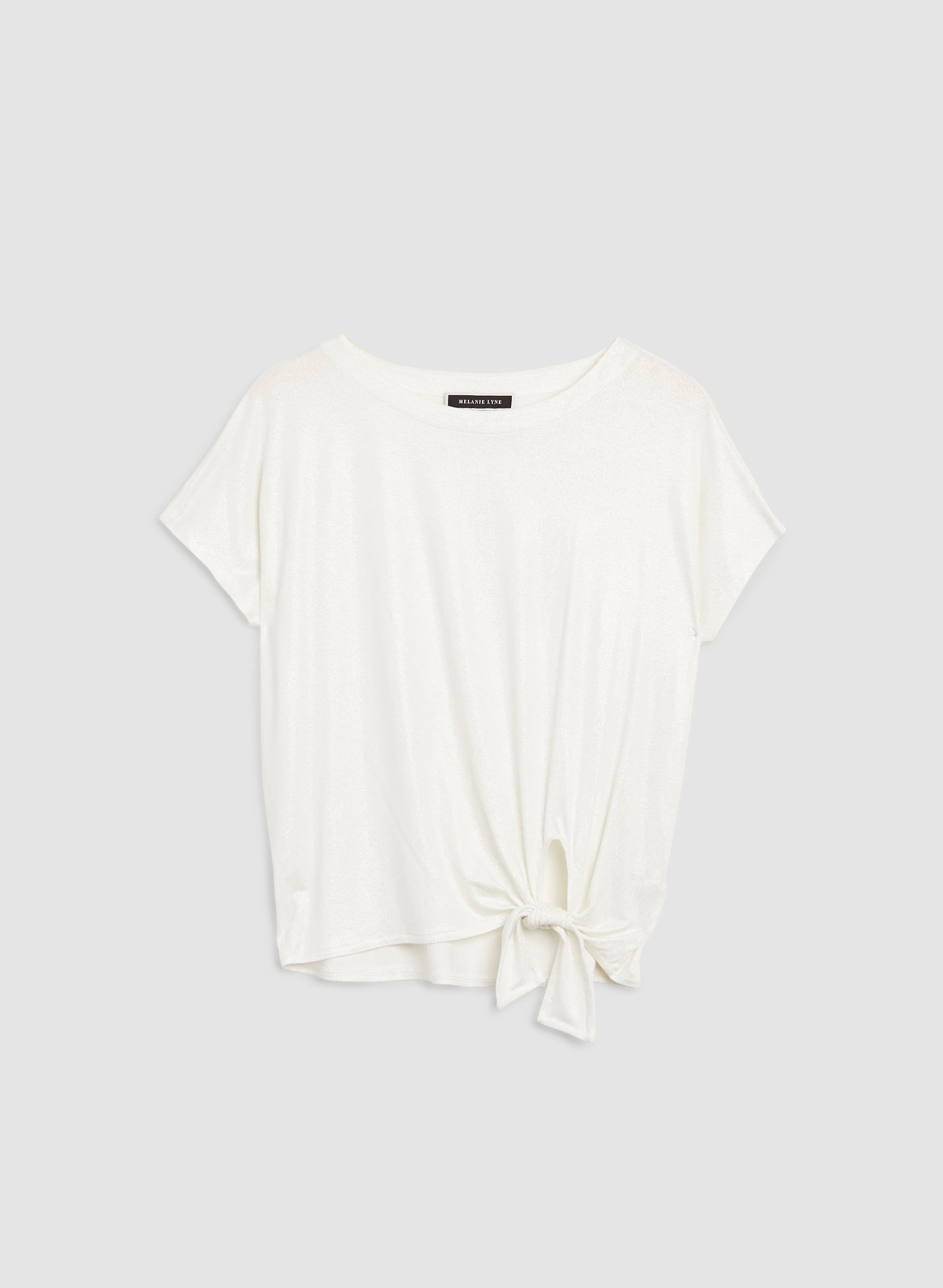 Foil & Tie Detail Top sold by Melanie Lyne product image thumbnail 5