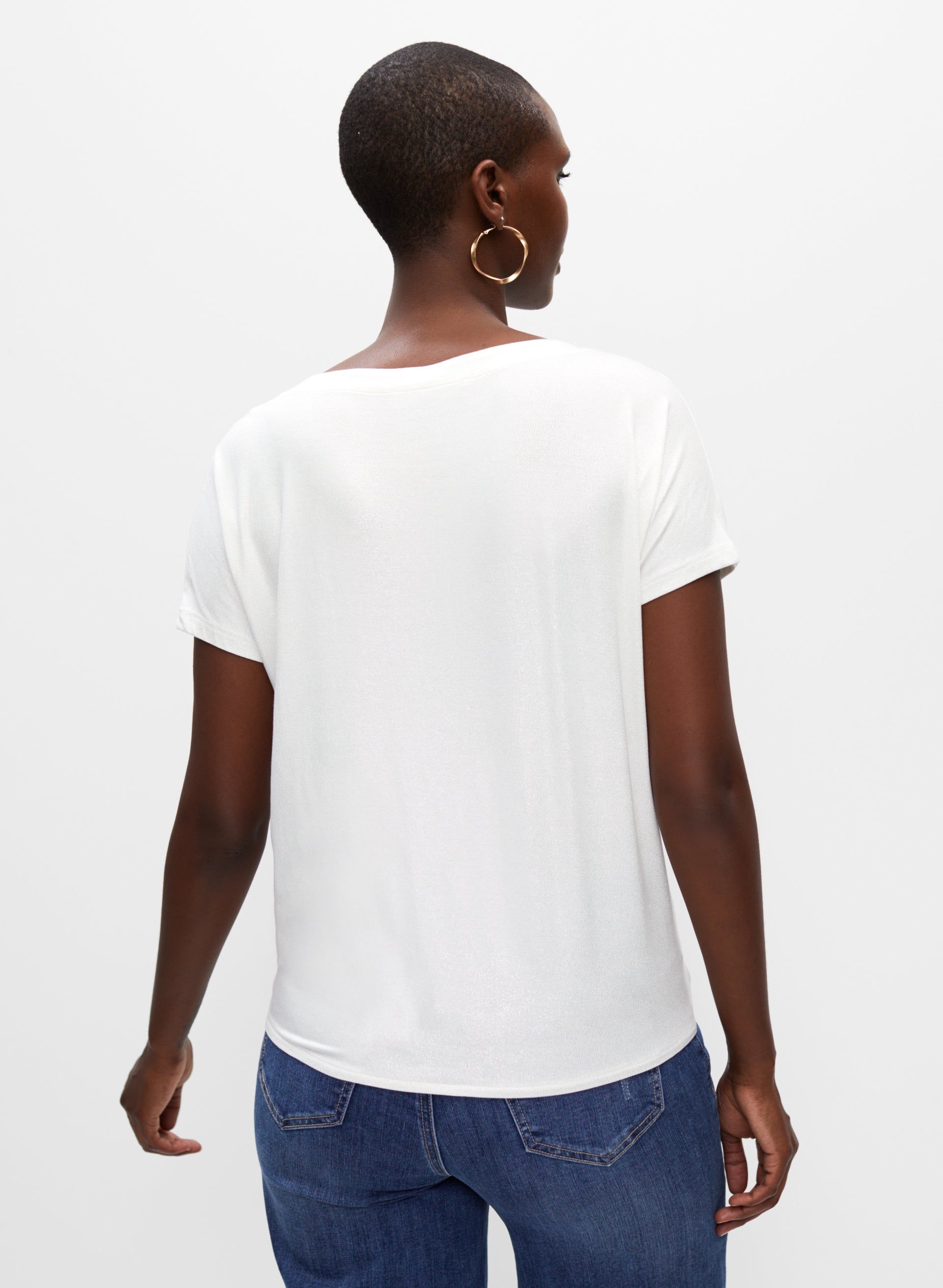 Foil & Tie Detail Top sold by Melanie Lyne product image thumbnail 4