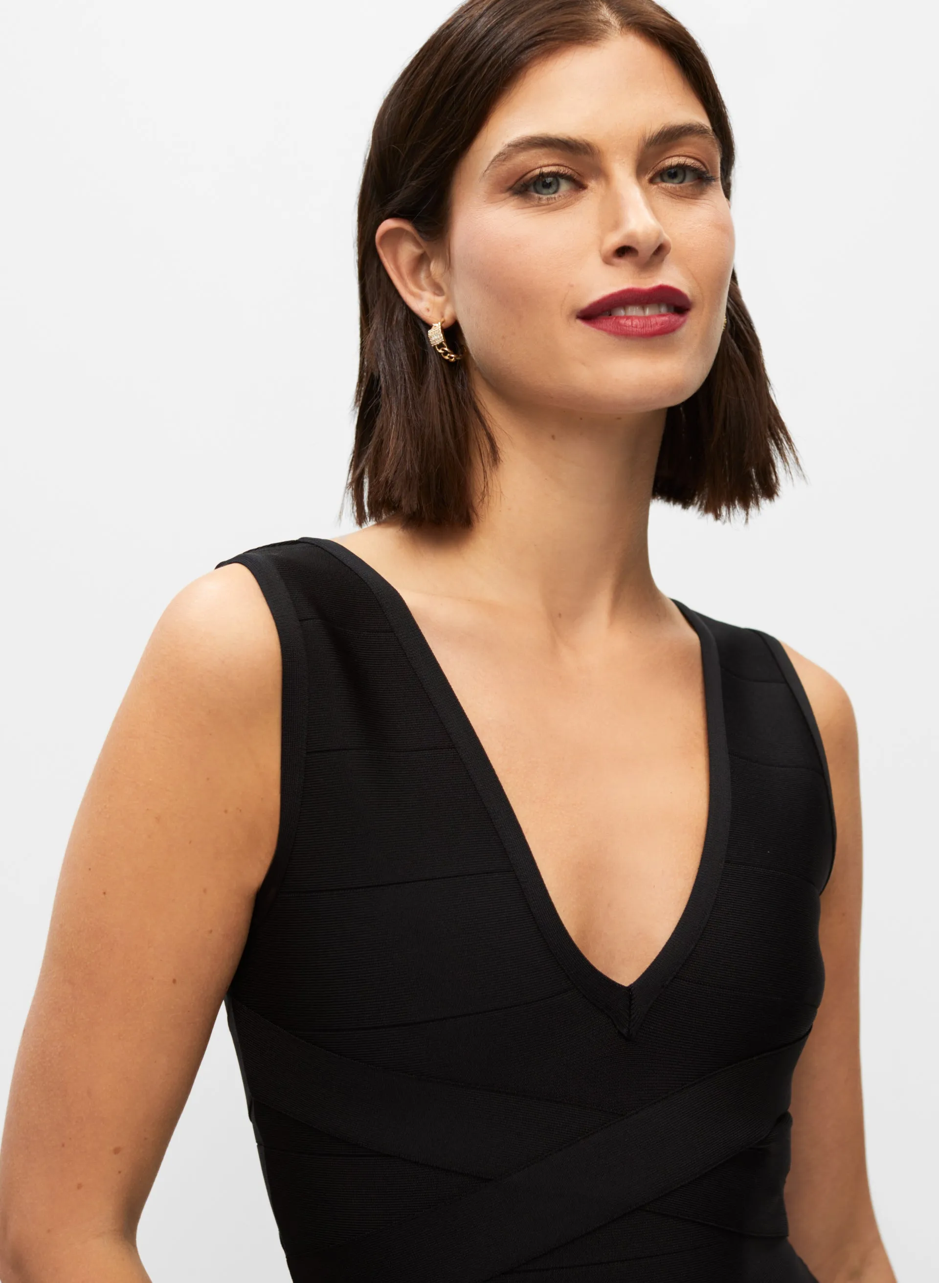 Bebe - V-Neck Dress sold by Melanie Lyne product image thumbnail 3