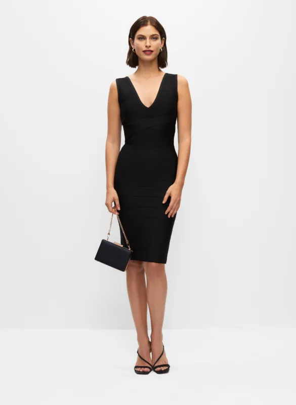 Bebe - V-Neck Dress sold by Melanie Lyne