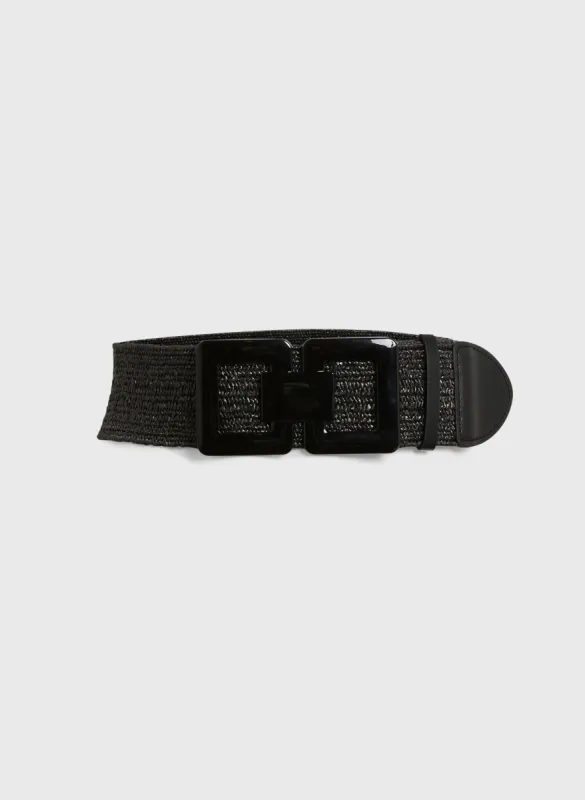 Square Buckle Braided Belt sold by Melanie Lyne